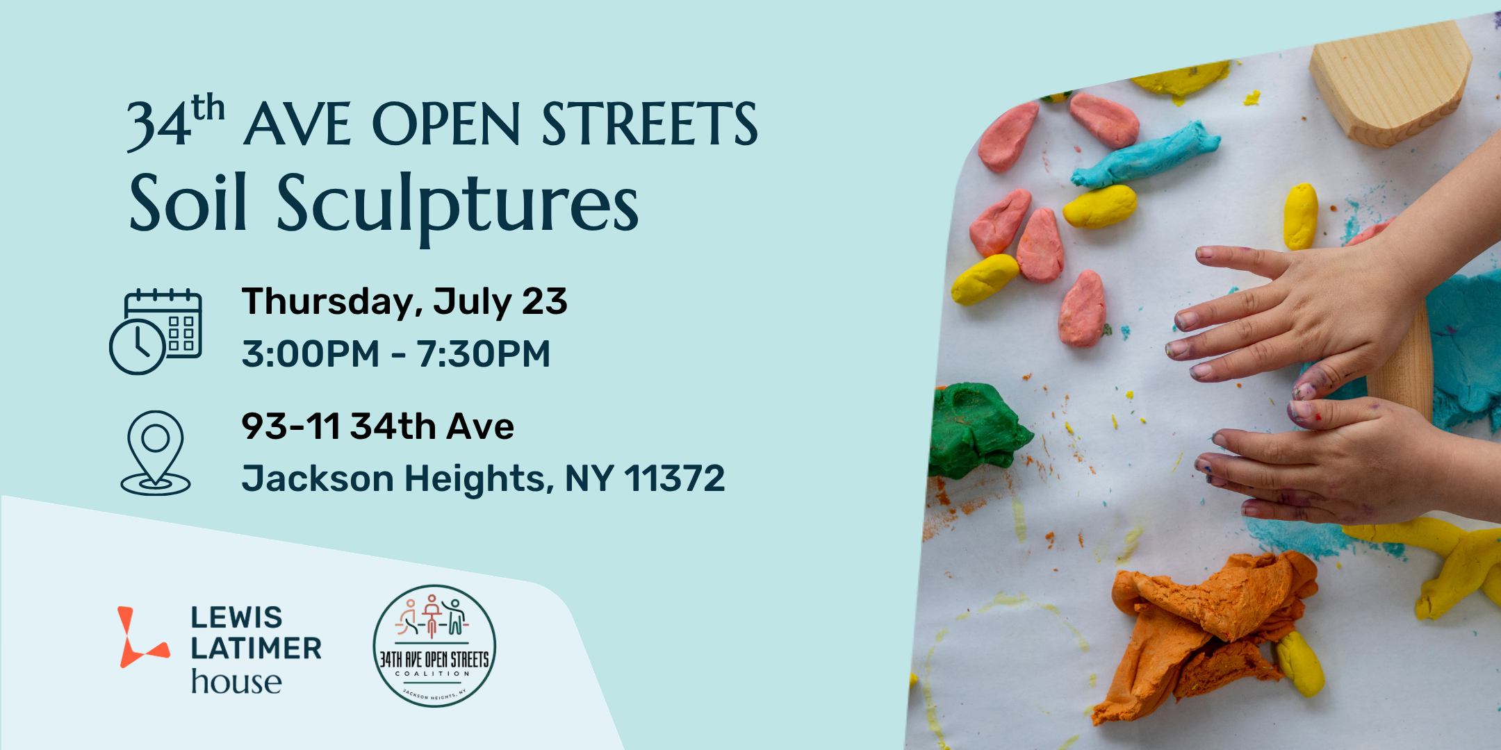 34th Ave Open Streets: Soil Sculptures