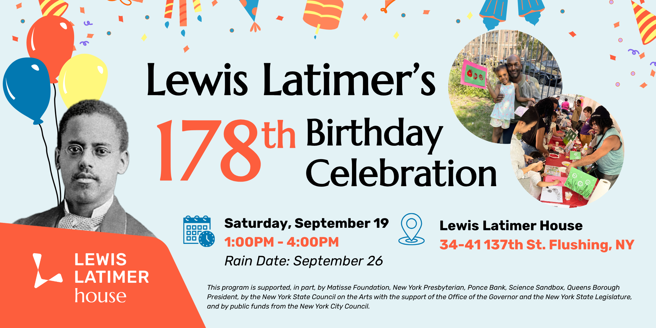 Lewis Latimer's 178th Birthday Celebration