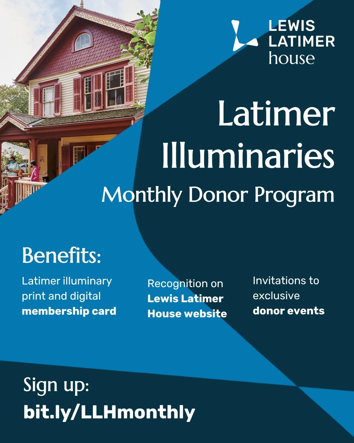 We&rsquo;re excited to announce the launch of the Latimer Illuminaries: Lewis Latimer House&rsquo;s new community of monthly donors committed to inspiring tomorrow&rsquo;s problem-solvers! 

Monthly gifts are essential to the long-term sustainability