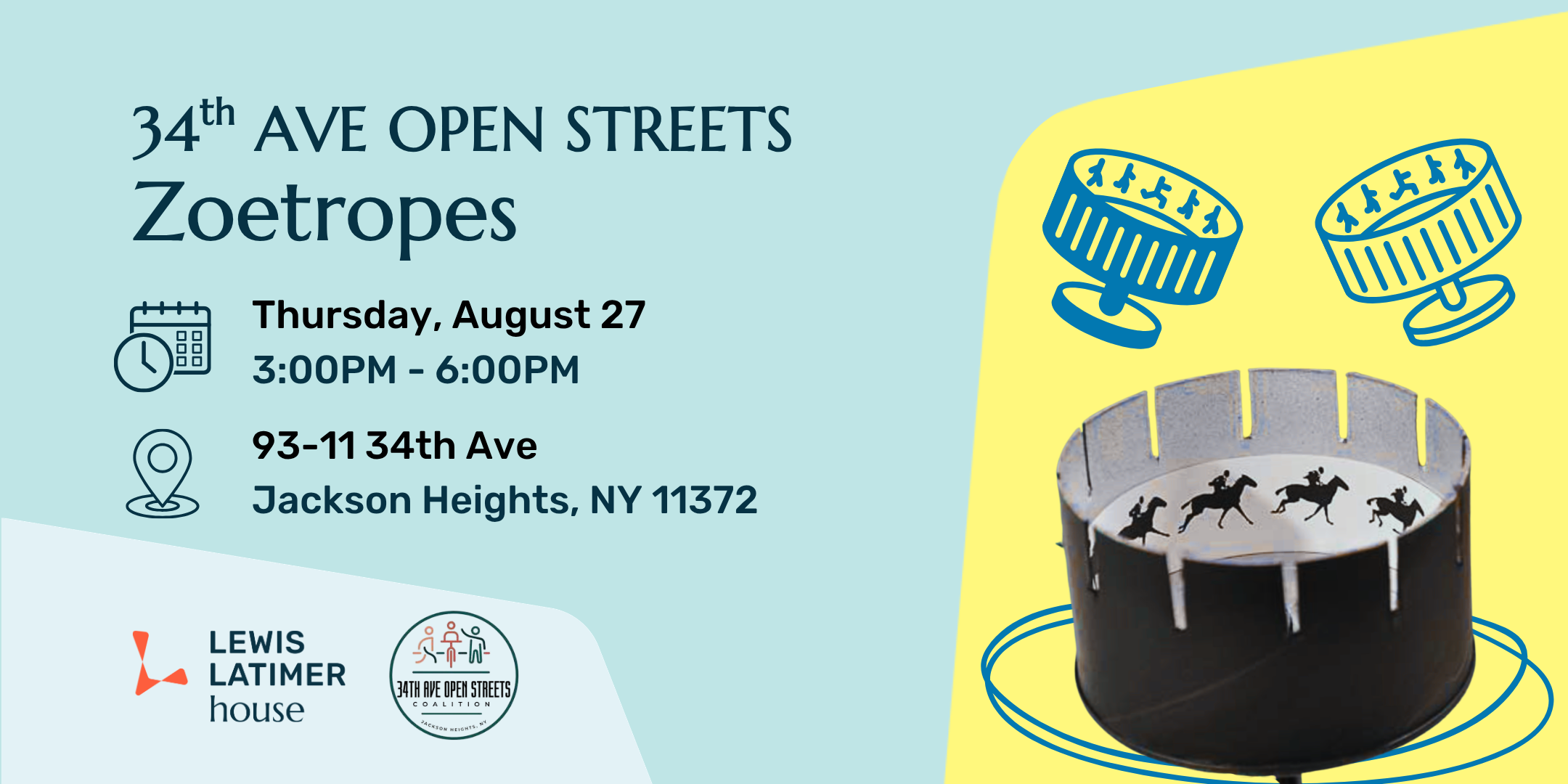 34th Ave Open Streets: Zoetropes