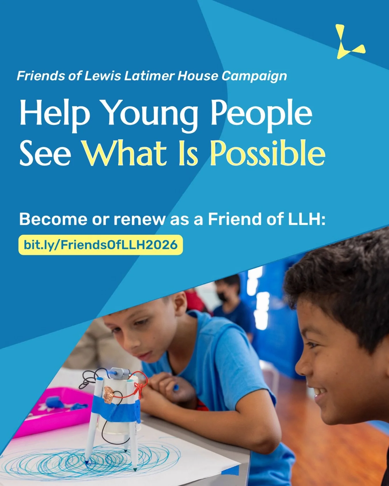 Lewis Latimer imagined new possibilities&mdash;and helped bring them to light.

At Lewis Latimer House, students don&rsquo;t simply learn about history&mdash;they use Latimer&rsquo;s story as a springboard to discover the possibilities within themsel
