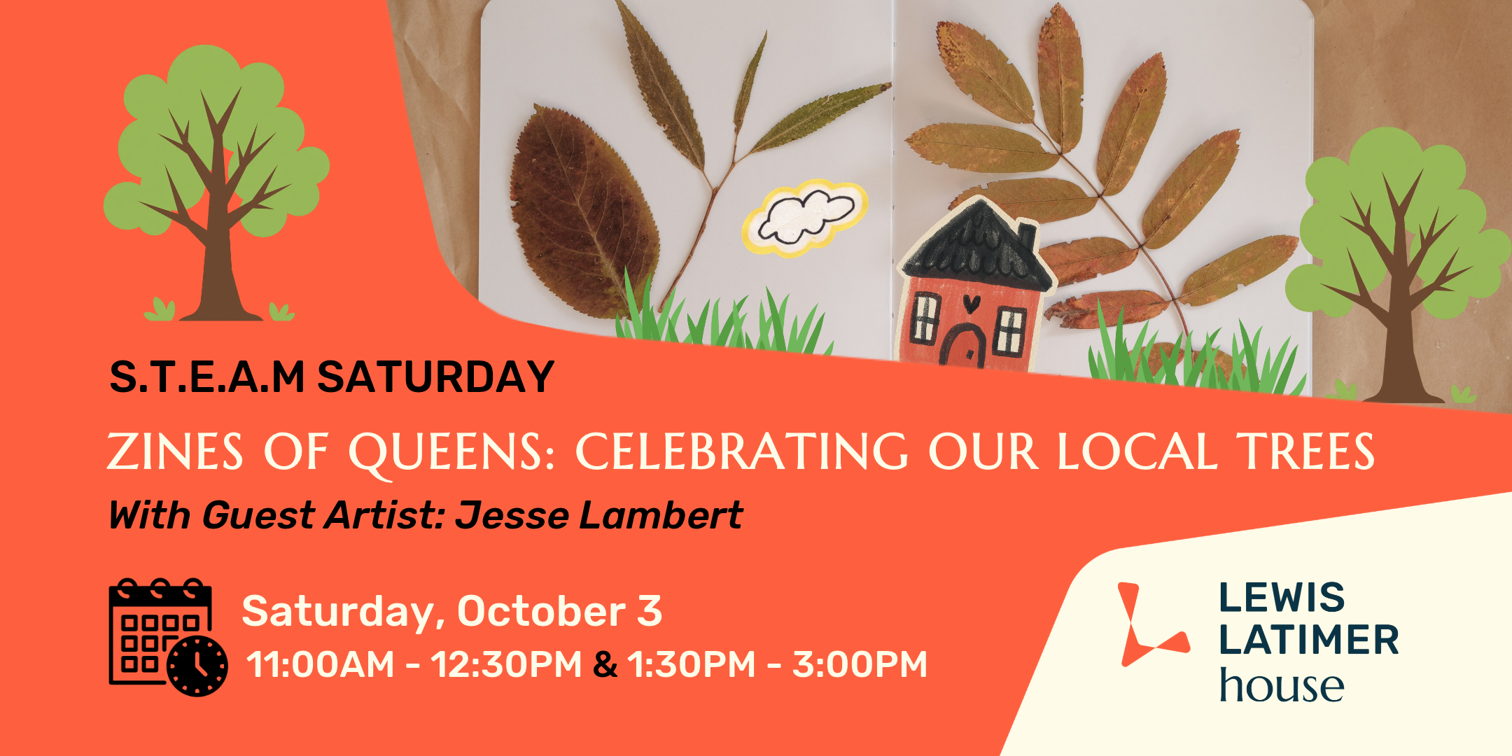 S.T.E.A.M Saturday: Zines of Queens - Celebrating Our Local Trees