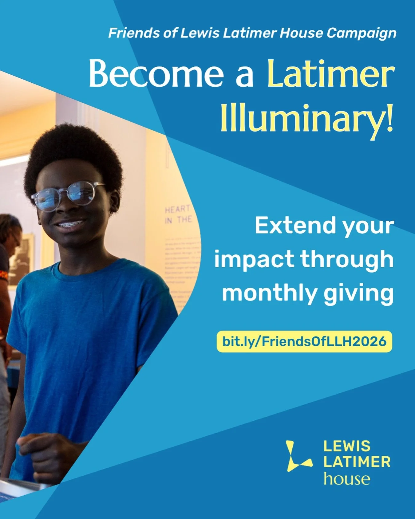 Together, we&rsquo;re keeping Latimer&rsquo;s light shining! 💡

With just over one week remaining in the Friends of Lewis Latimer House Campaign, we&rsquo;re excited to share the progress our community has made:
$3,481.40 raised toward our $12,000 g