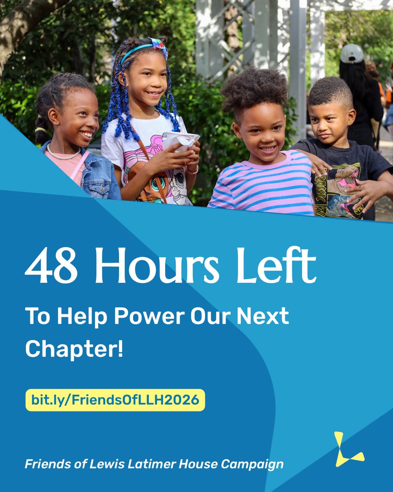 Only 48 hours remain in the Friends of Lewis Latimer House Campaign!

Together, we have made meaningful progress&mdash;but we still need your help to reach our goal:
$4,600 raised toward our $12,000 goal
$7,400 remaining to reach our goal

Last Satur