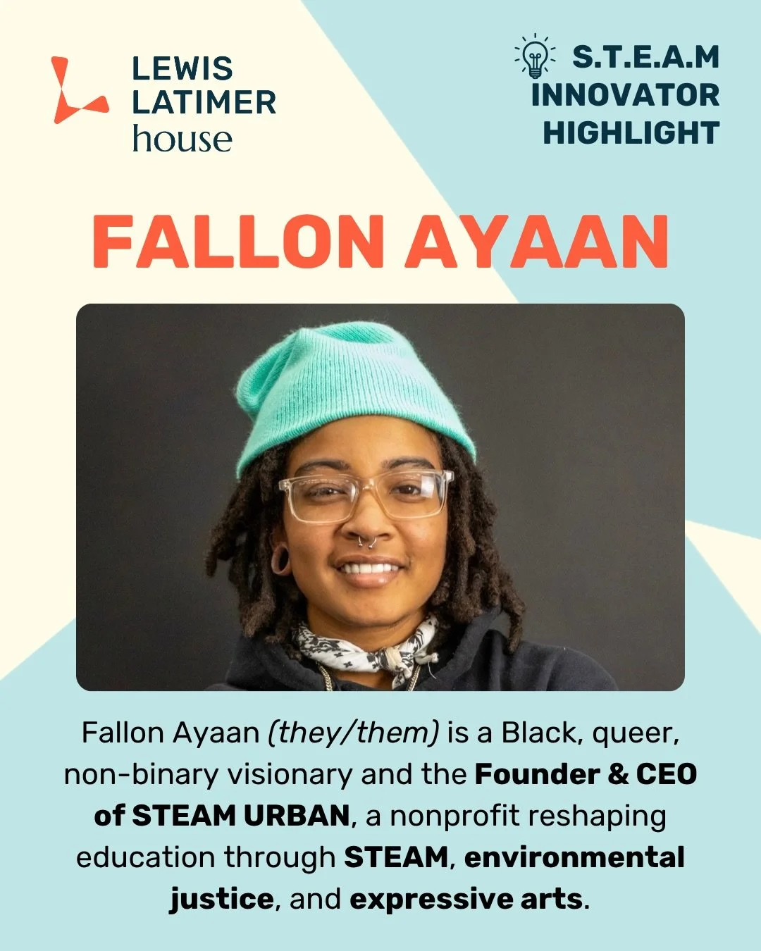 As we continue to uplift Lewis Latimer&rsquo;s legacy, we are excited to also amplify the work of contemporary Black innovators around the world who embody Latimer&rsquo;s mindset of imagination, connection and resilience! Today, we&rsquo;re proud to