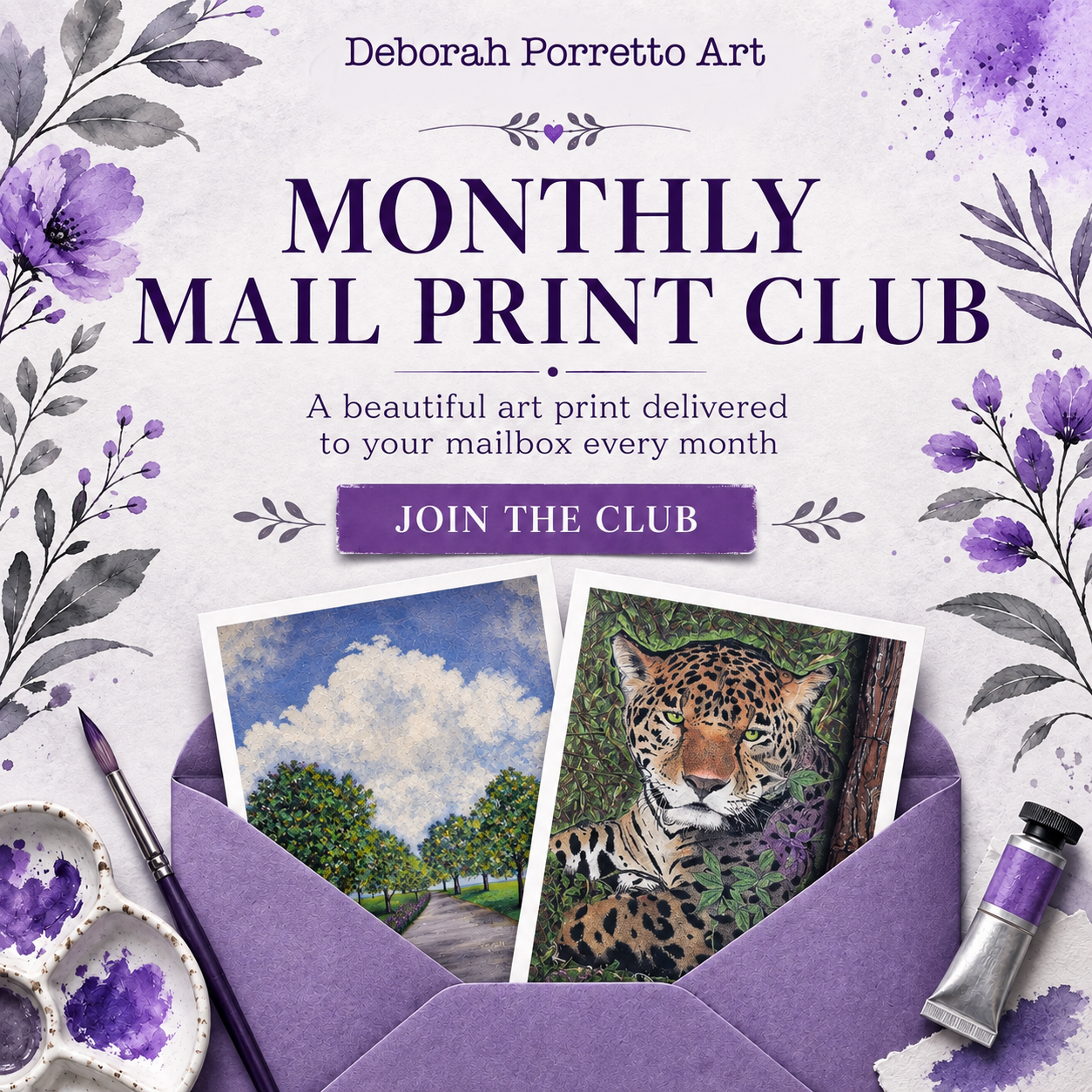 Monthly Mail Print Club - 1 Year