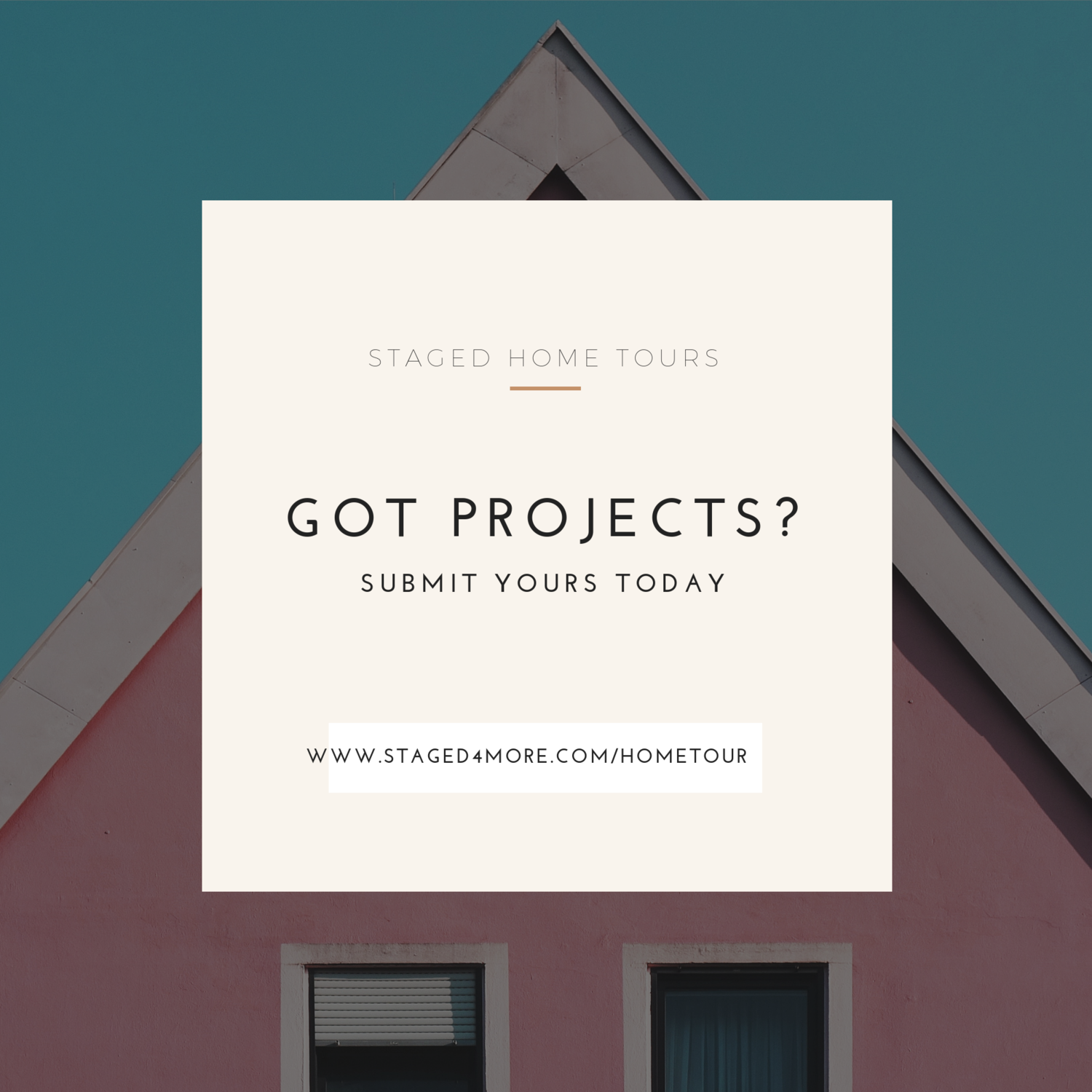 Submit your home staging project for our staged home tour feature. Staged4more School of Home Staging