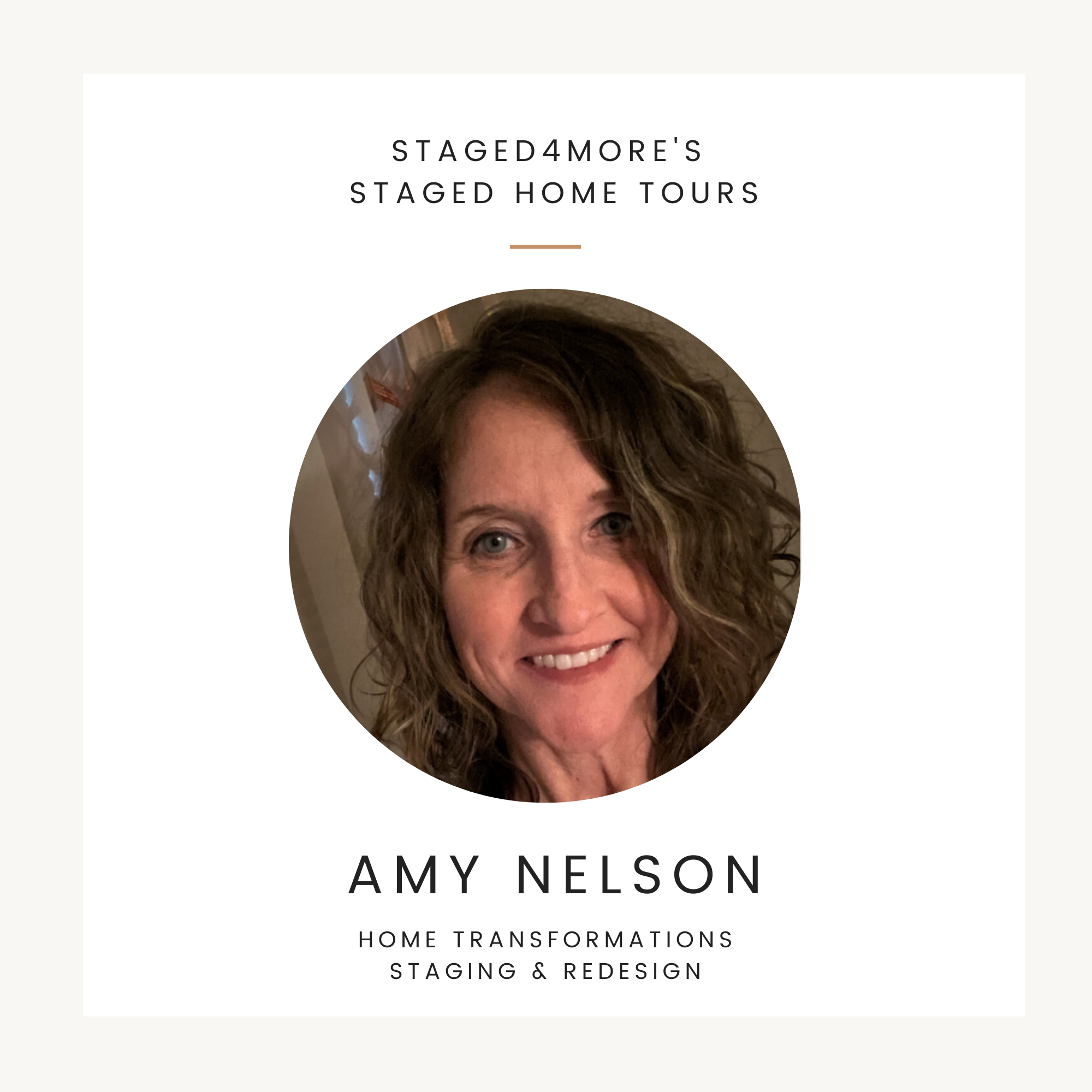 Staged Home Tours: Zoom Consultation Staging in  Butler County, PA with Amy Nelson