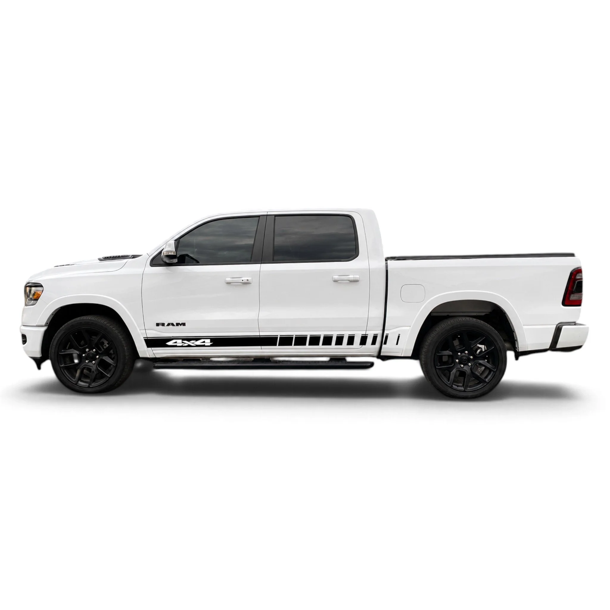 Fits Ram 1500 Side Rocker Strobe Graphics : Auto Vinyl Stripes Decals And Stickers Years 2000-2027
