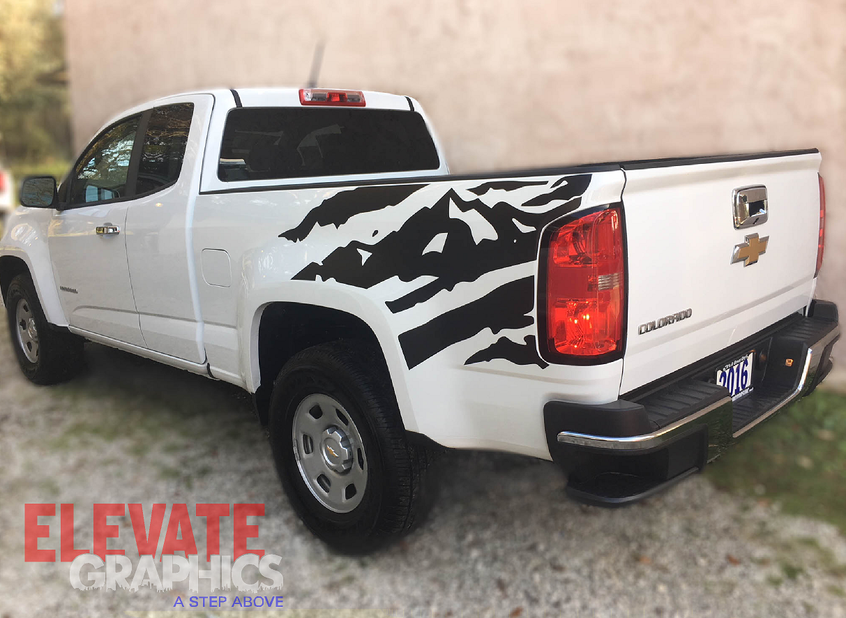 Chevy Colorado 3m Vinyl Stripes, OEM Style Graphics, Custom Stickers ...