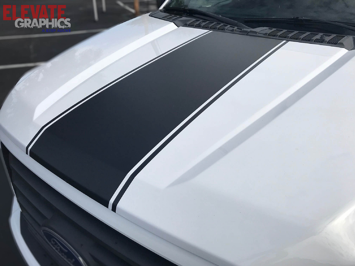 Ford F-150 Solid Rally Stripes: Auto Vinyl Graphics 3M Decals And OEM ...