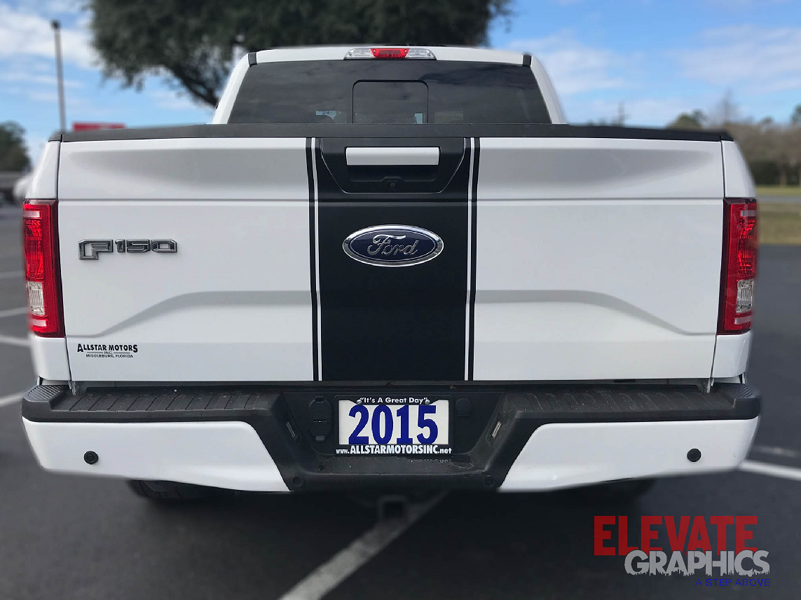 Ford F-150 Solid Rally Stripes: Auto Vinyl Graphics 3M Decals And OEM ...