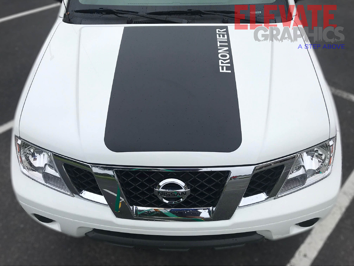 Frontier Graphics Nissan Frontier Hood & Side Stripes: Auto Vinyl Graphics 3M Decals And ...