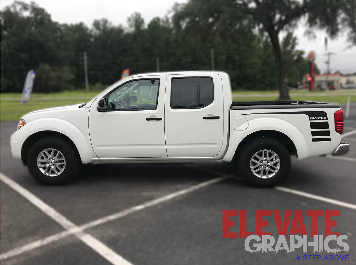 Frontier Graphics Nissan Frontier 3m Vinyl Stripes, OEM Style Graphics Custom Stickers ...