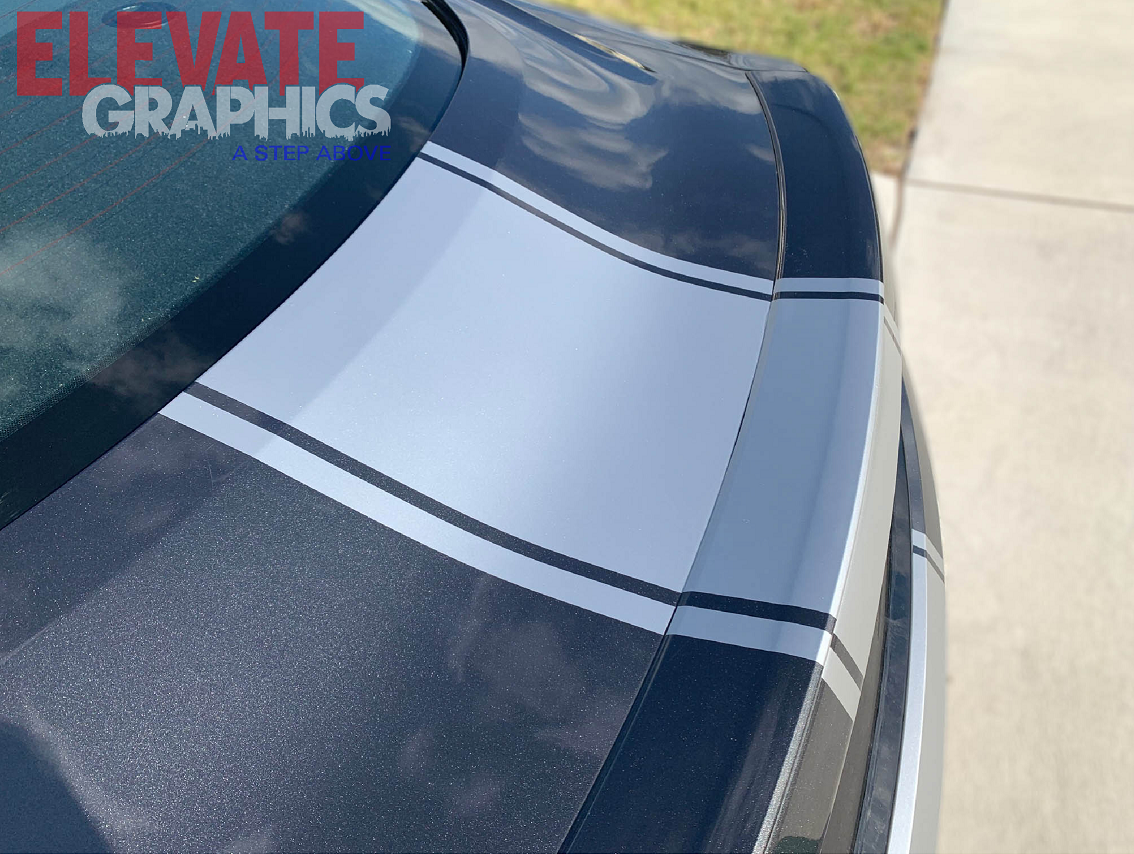 Ford Mustang Solid Rally Stripes: Auto Vinyl Graphics 3M Decals And OEM ...