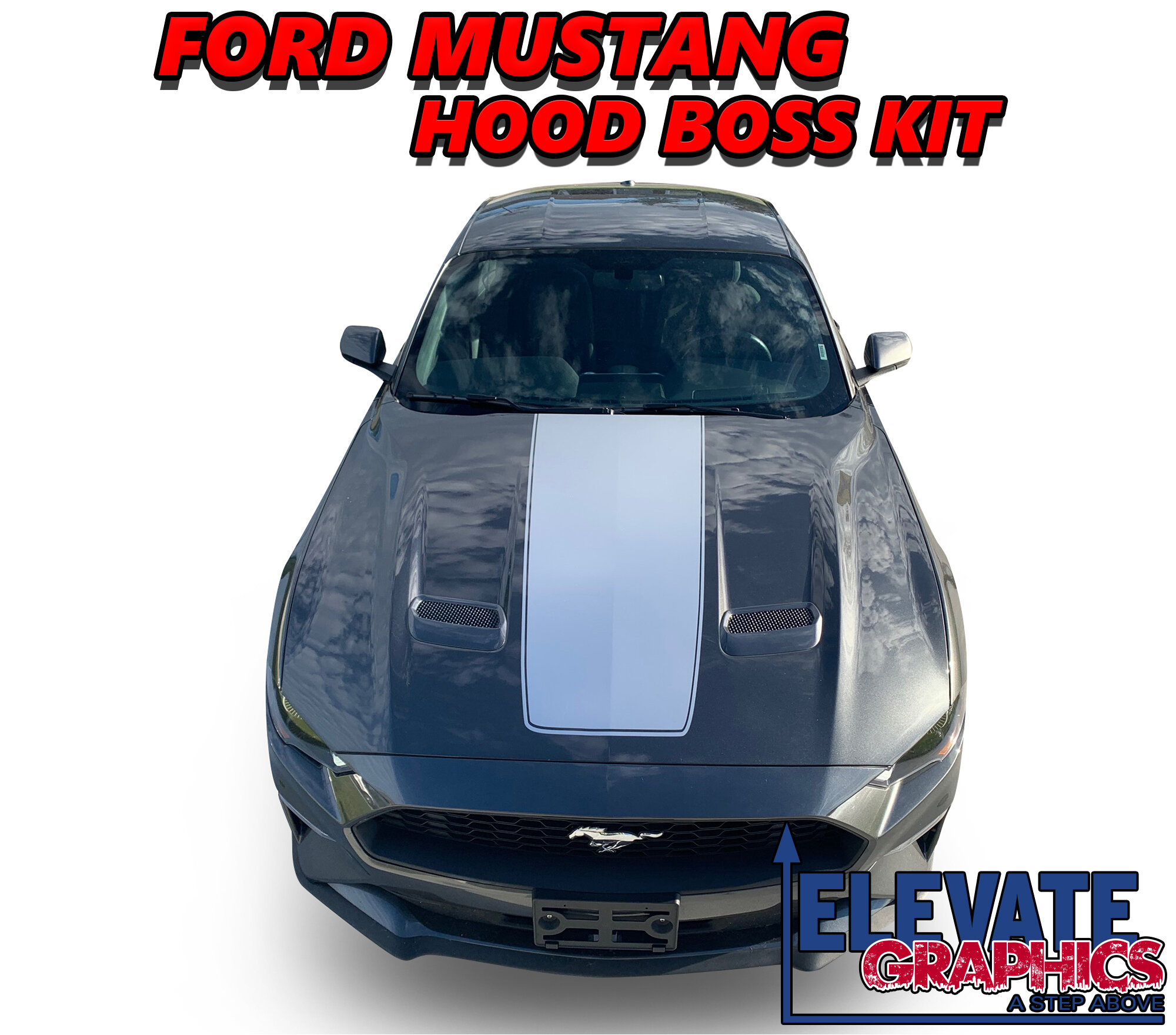 Ford Mustang 3m Vinyl Stripes, OEM Style Graphics, Custom Stickers