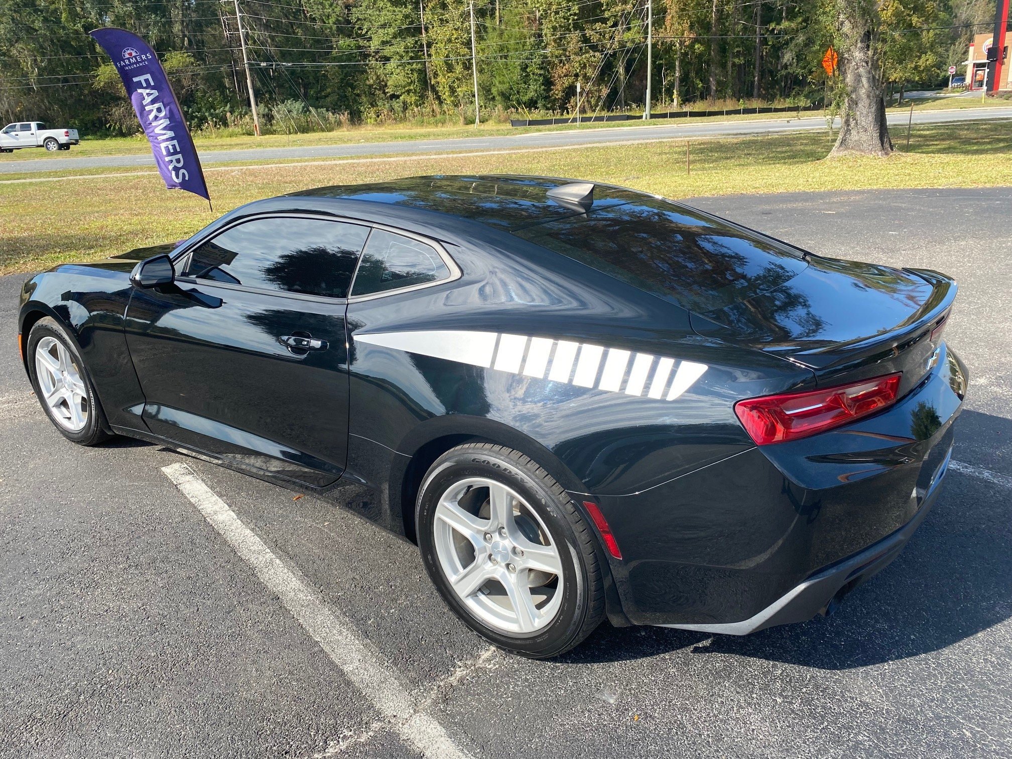Chevy Camaro Side Check Stripes 3M Auto Graphics Vinyl Decals Stickers 2010-2018 - Elevate Graphics