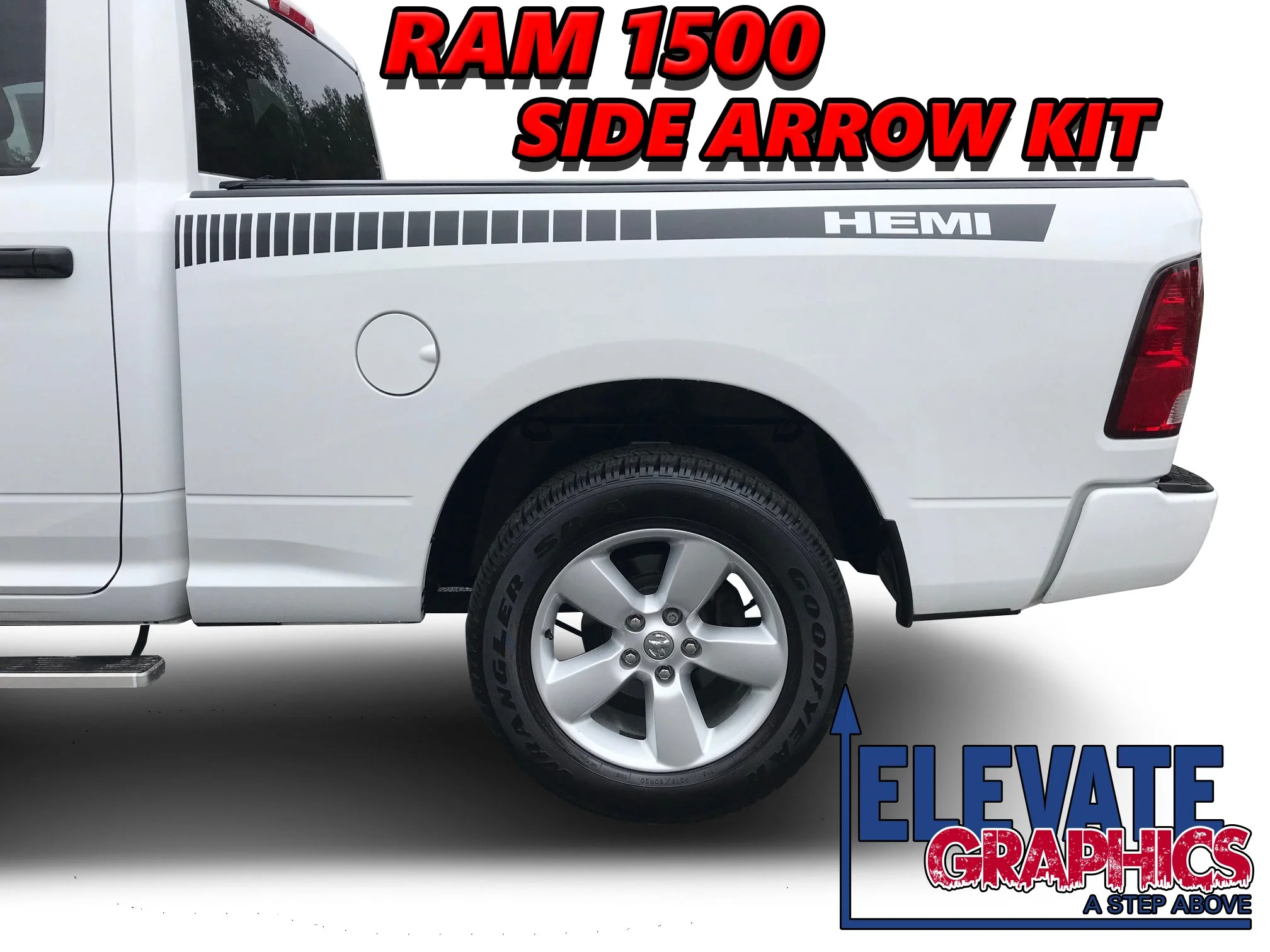 Ram 1500 3m Vinyl Stripes, OEM Style Graphics, Custom Stickers, And ...