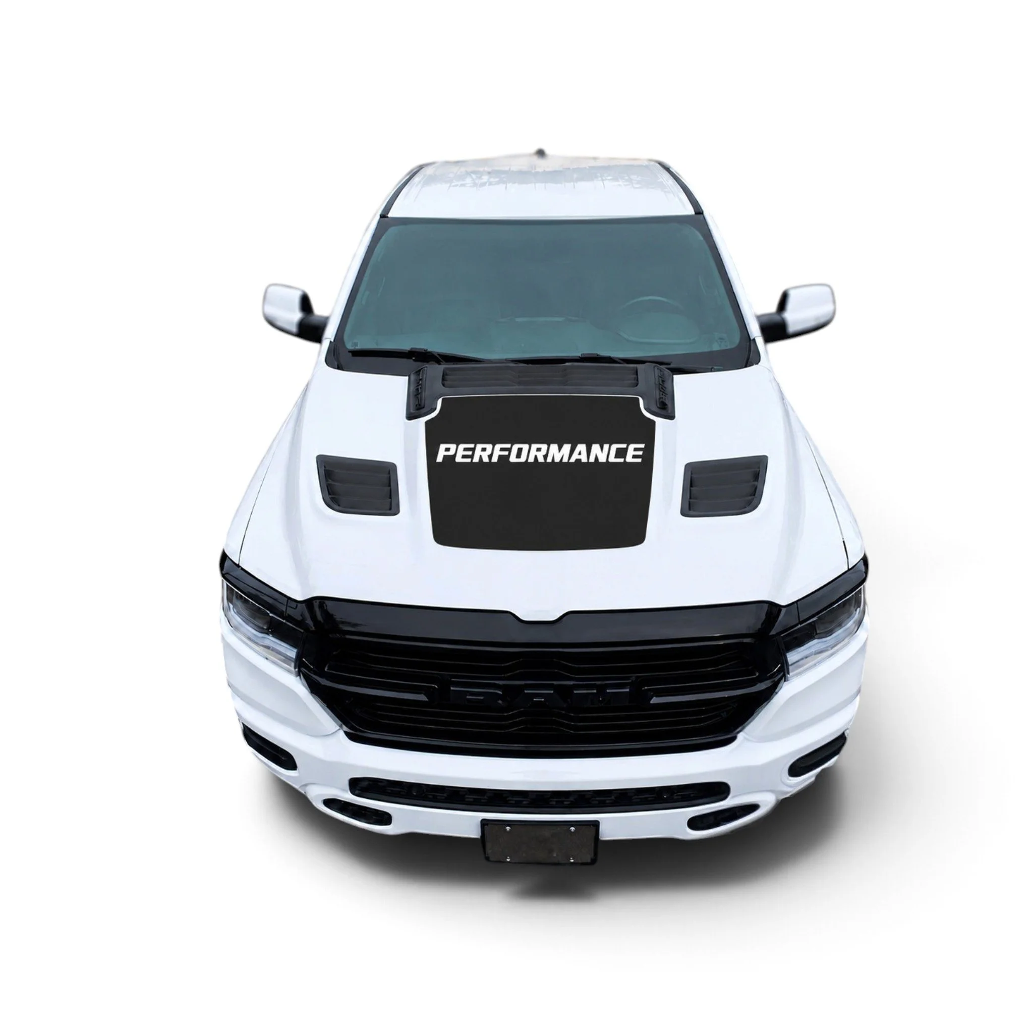 2019-2027 Fits Ram 1500 Sticker Sport Hood Flex Decal: Auto Vinyl Graphics And Stripe