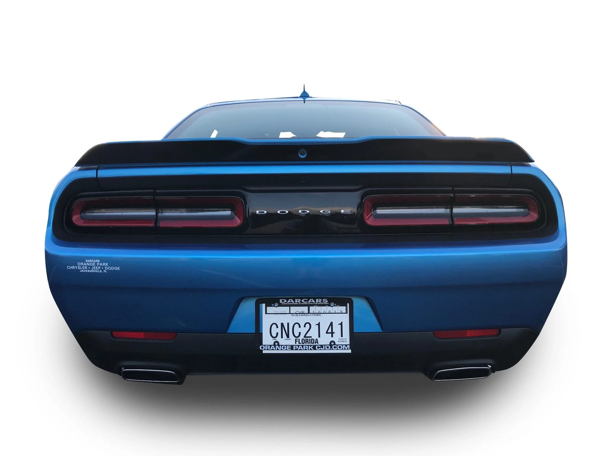 Fits Dodge Challenger Spoiler Master Stripes: Auto Vinyl Graphics Decals and Stickers Years 2015-2023