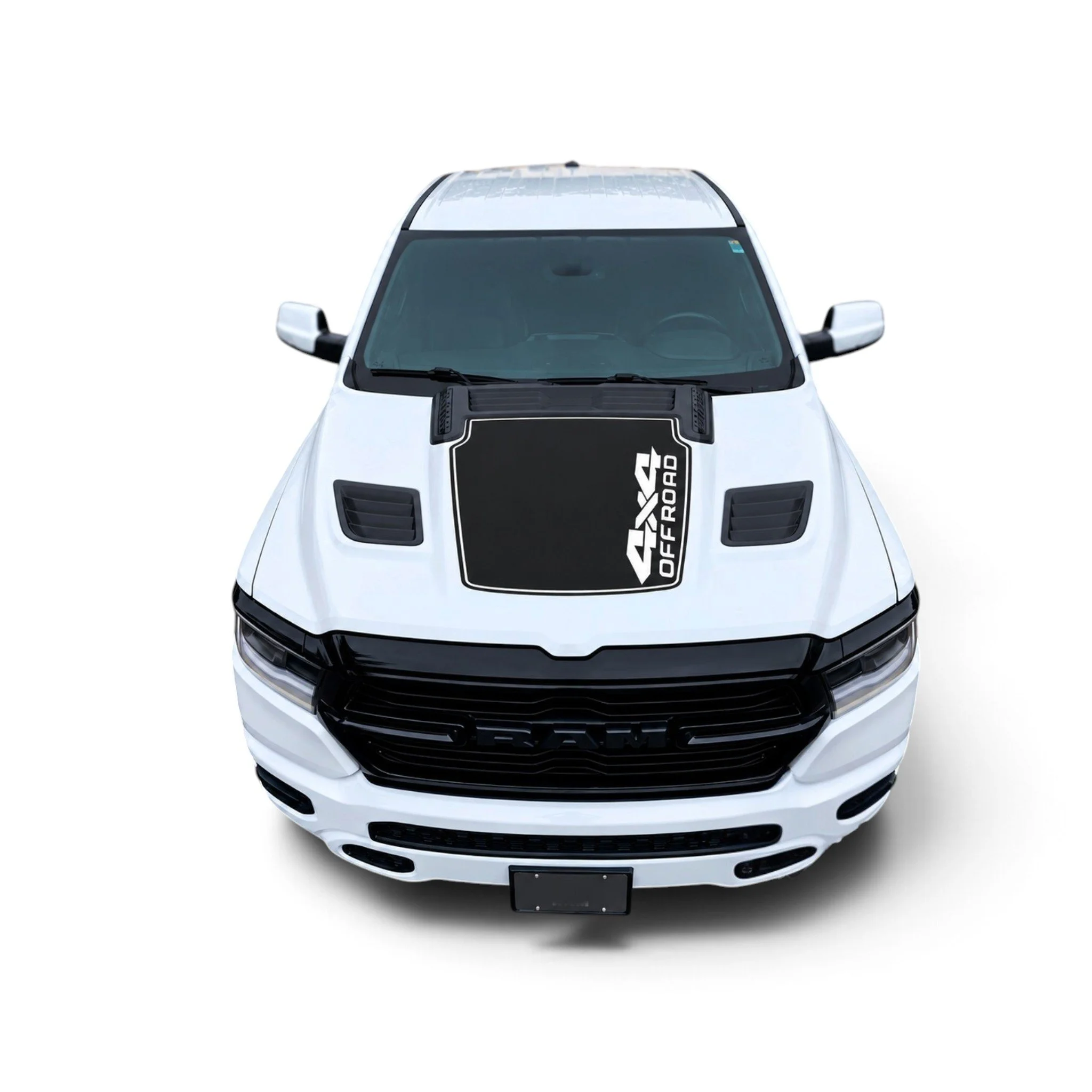 2019-2027 Fits Ram 1500 Graphics Sport Hood Jolt Decal : Auto Vinyl Stripes And Stickers