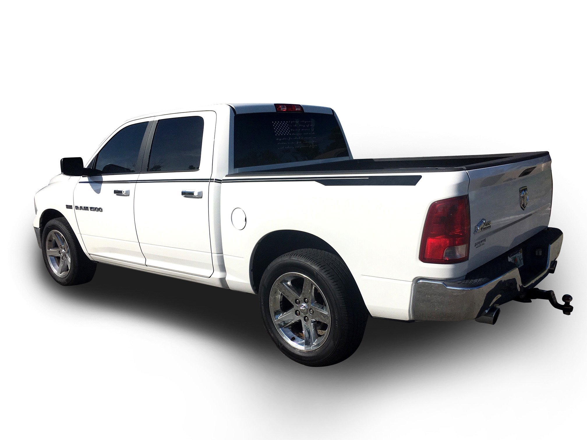 Fits Dodge Ram 2500/3500 Side Vapor Stripes: Auto Vinyl Graphics Decals And Stickers Years 2011-2027