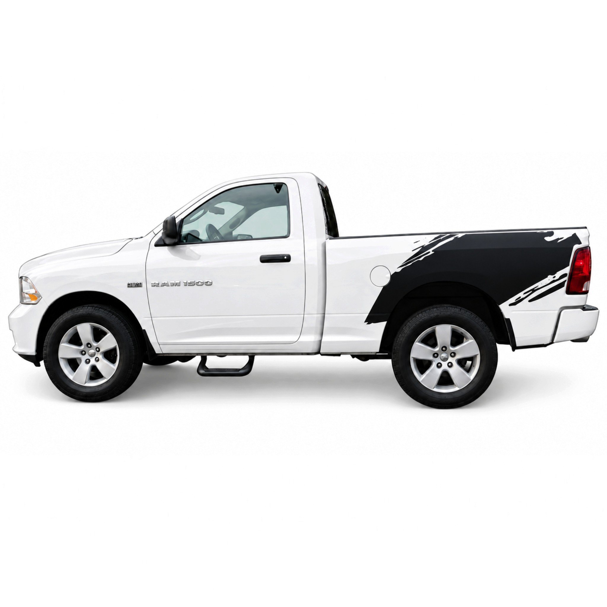 2009-2018 Fits Dodge Ram 1500 Stripes Side Splatter Stickers: Auto Vinyl Decals Graphic