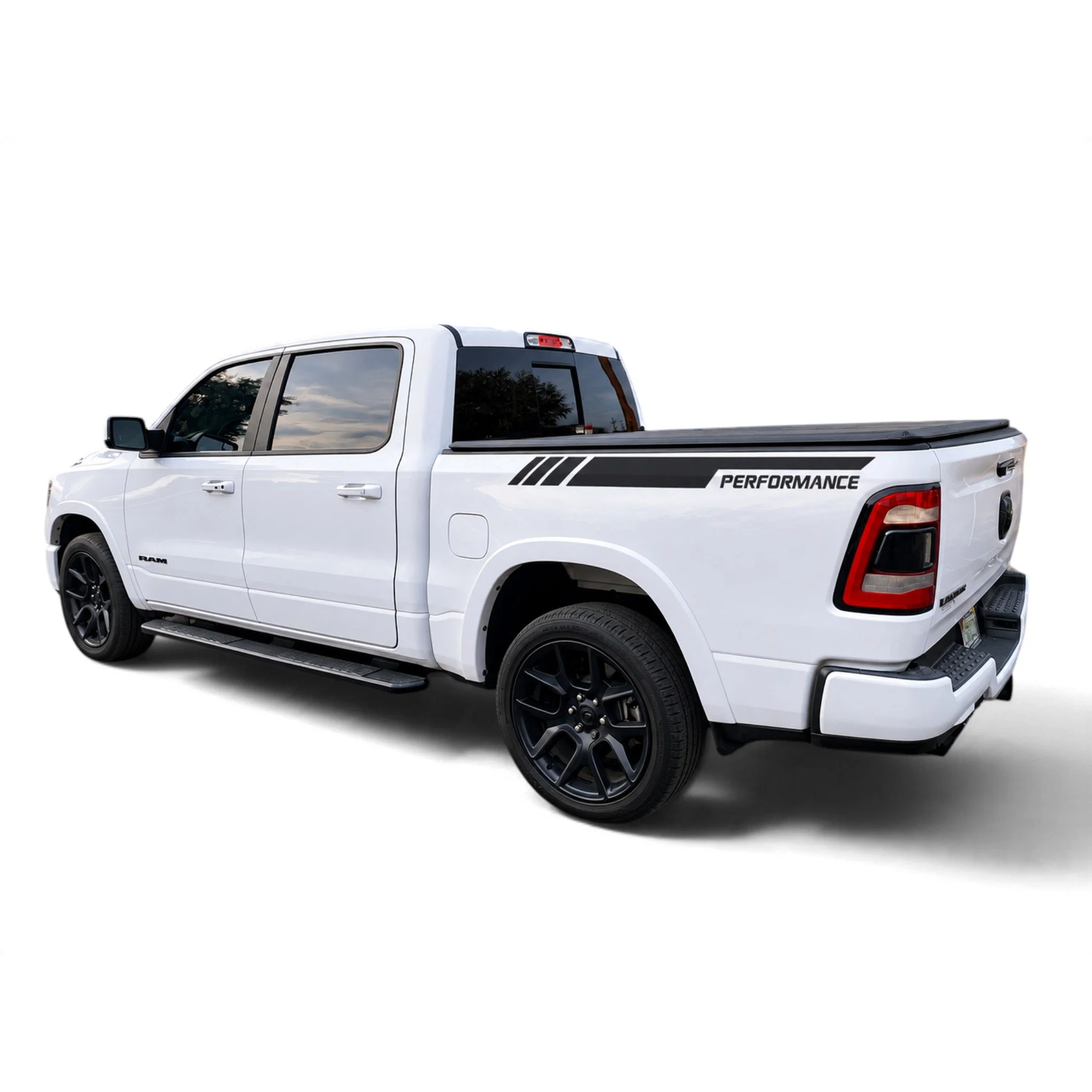 Fits Ram 1500 Graphics Side Bed Rumble Stripes: Auto Vinyl Decals And Stickers Years 2000-2027