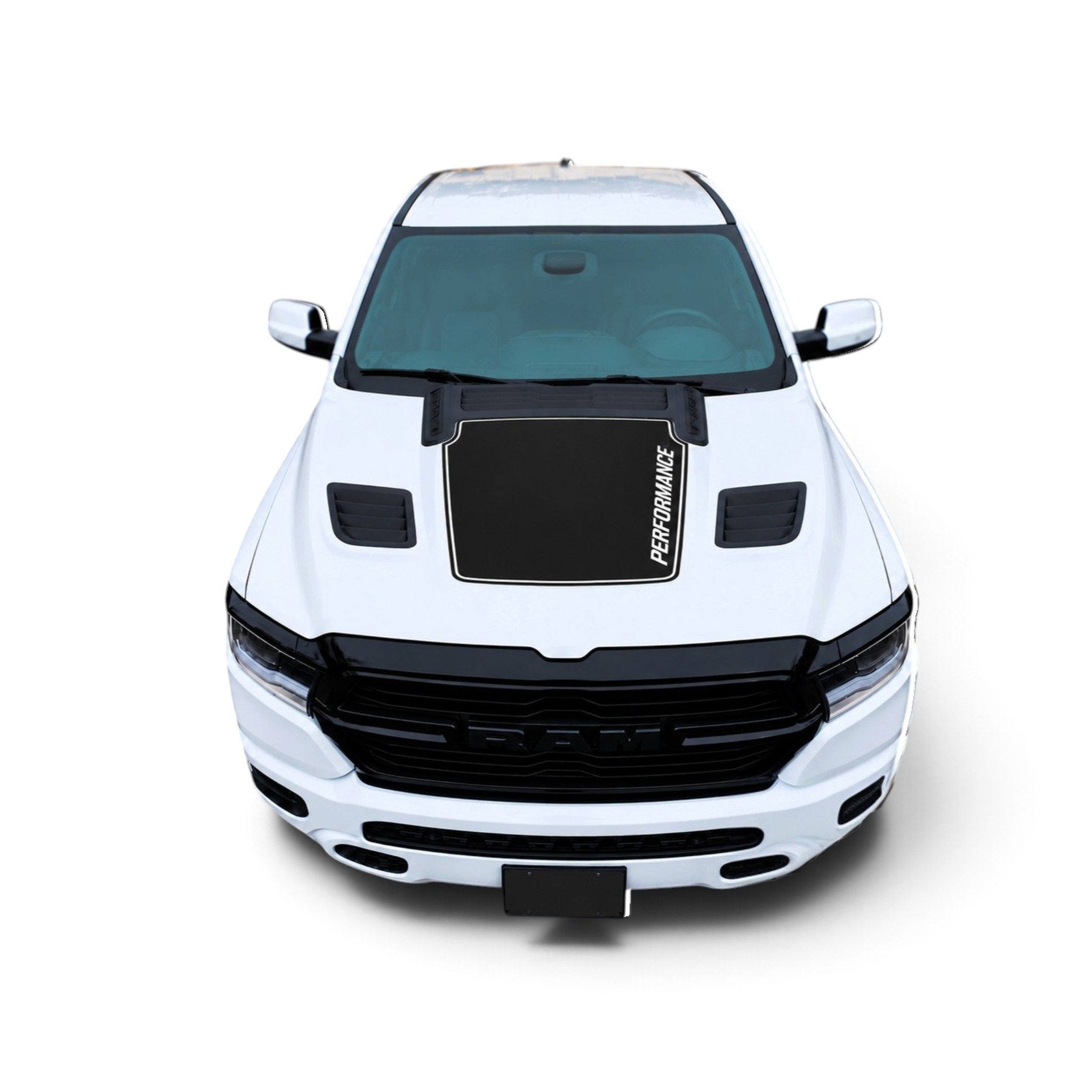 2019-2027 Fits Ram 1500 Decals Sport Hood Jolt Stickers : Auto Vinyl Stripes And Graphics