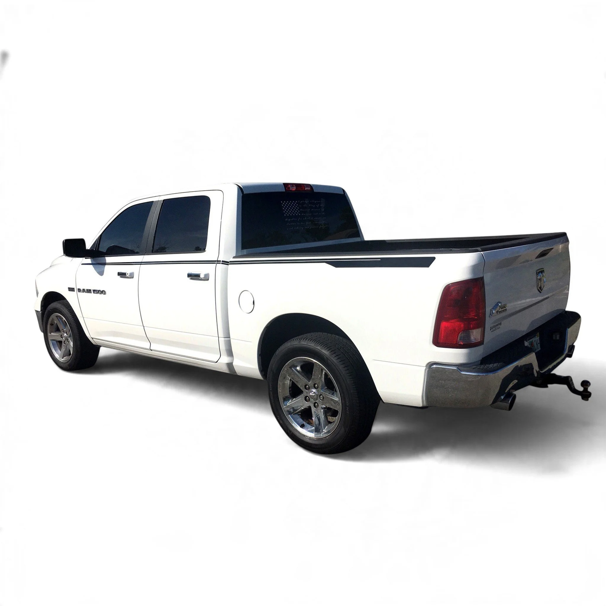 Fits Ram 1500 Side Vapor Stripes: Auto Vinyl Graphics Decals And Stickers Years 2009-2018
