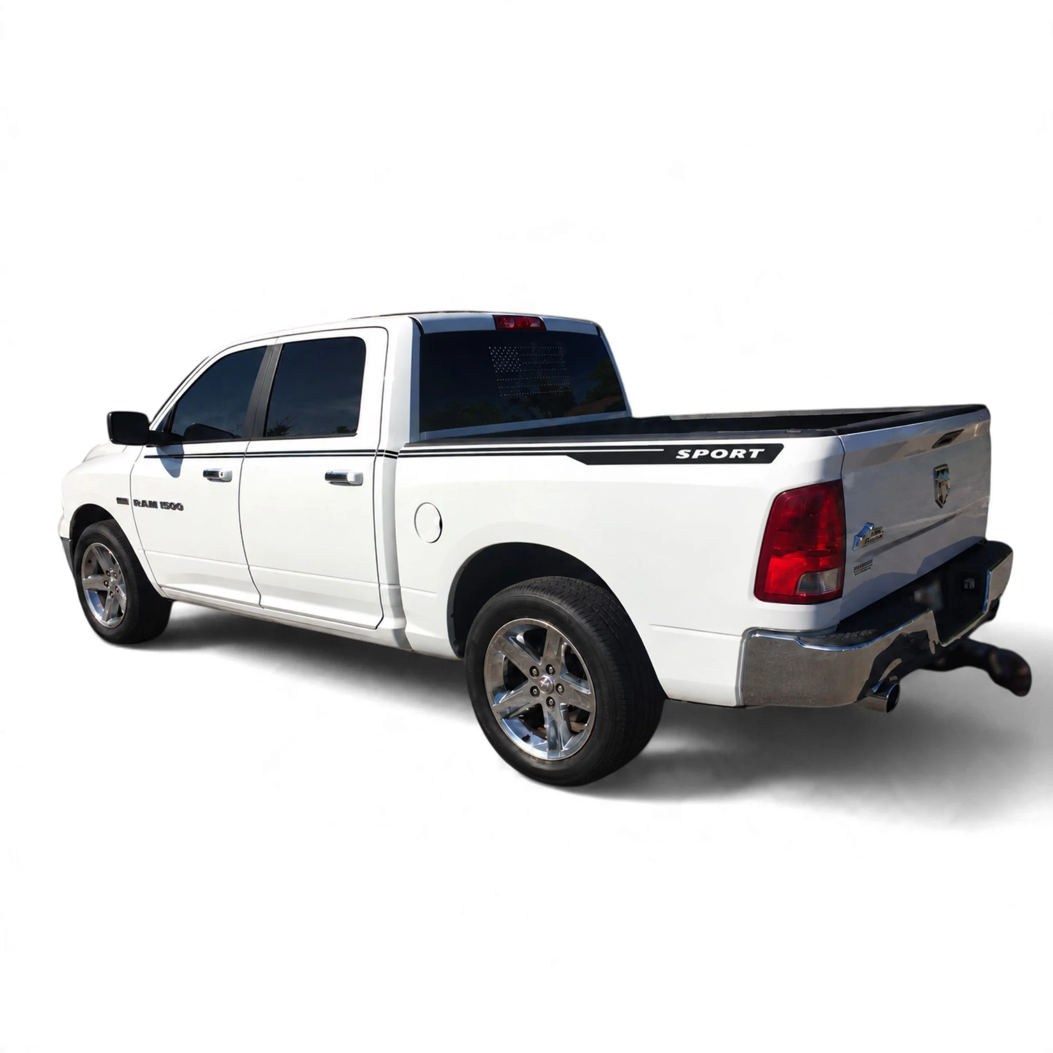 Years 2009-2018 Fits Ram 1500 Side Vapor Decals : Auto Vinyl Stripes Graphics And Stickers