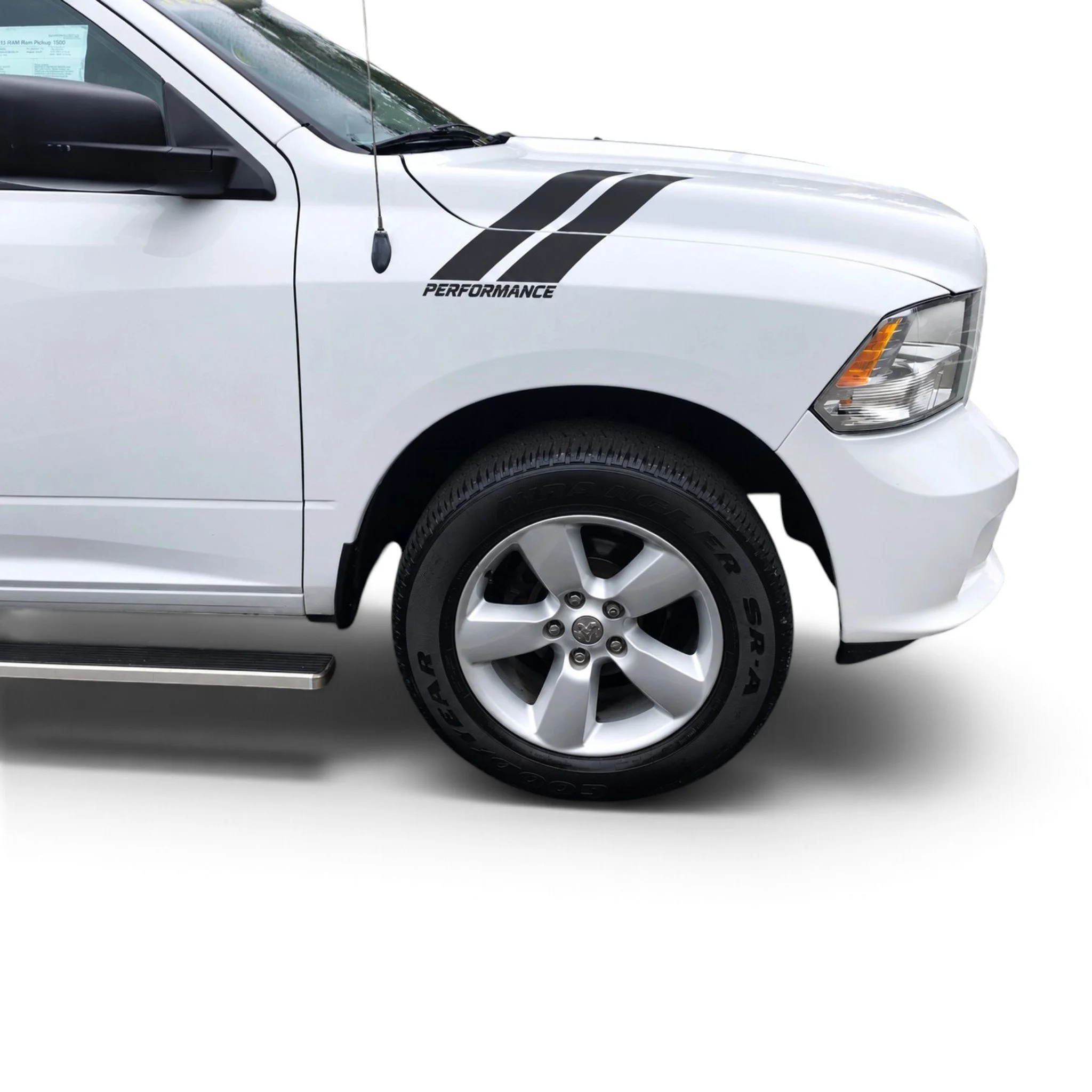 2000-2018 Fits Dodge Ram 1500 Decals Side Hash Mark Stripes: Auto Vinyl Graphics And Stickers