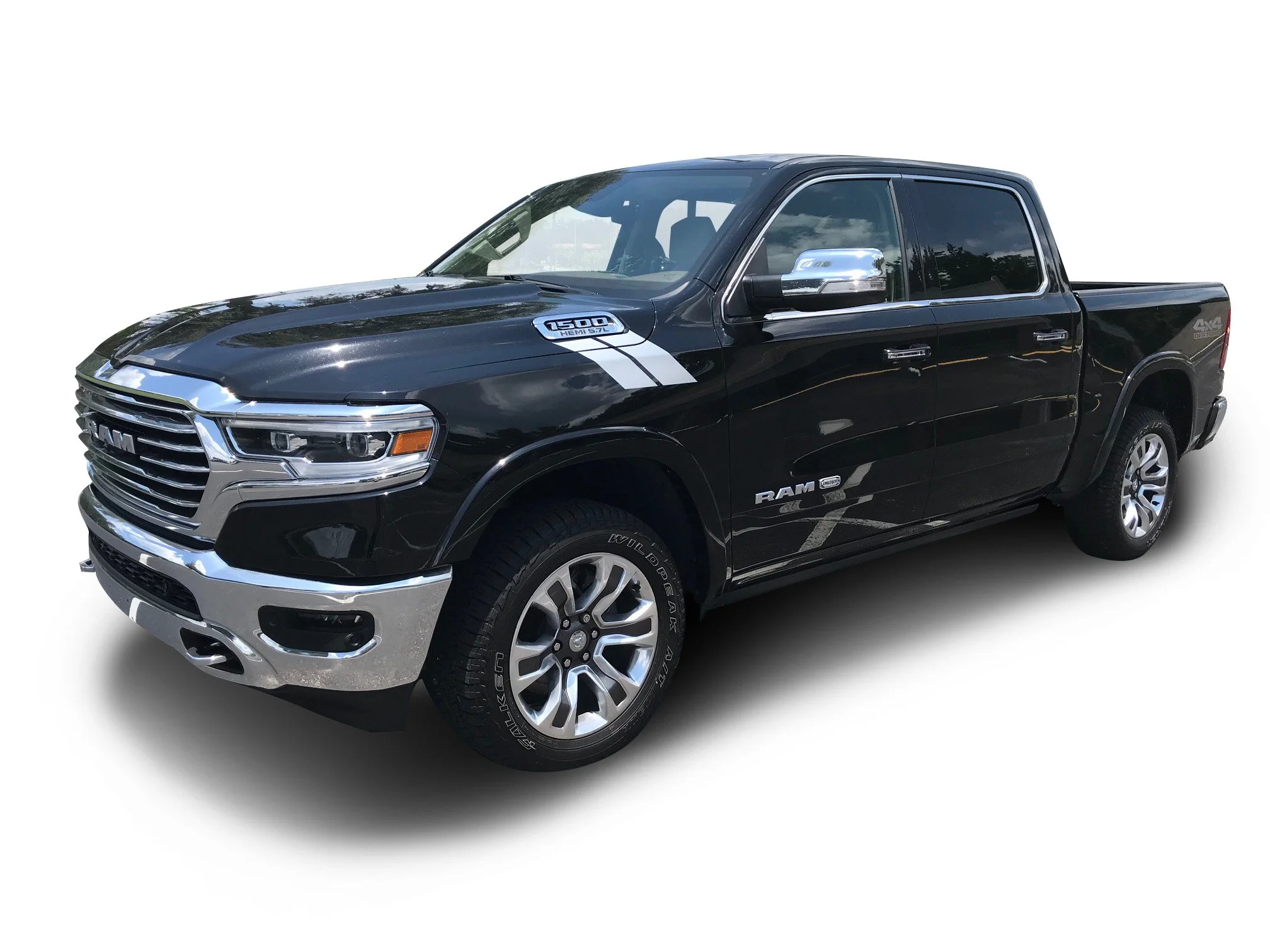 Fits Dodge Ram 1500 Side Hash Mark Stripes: Auto Vinyl Graphics Decals And Stickers Double Bar Years 2019-2027