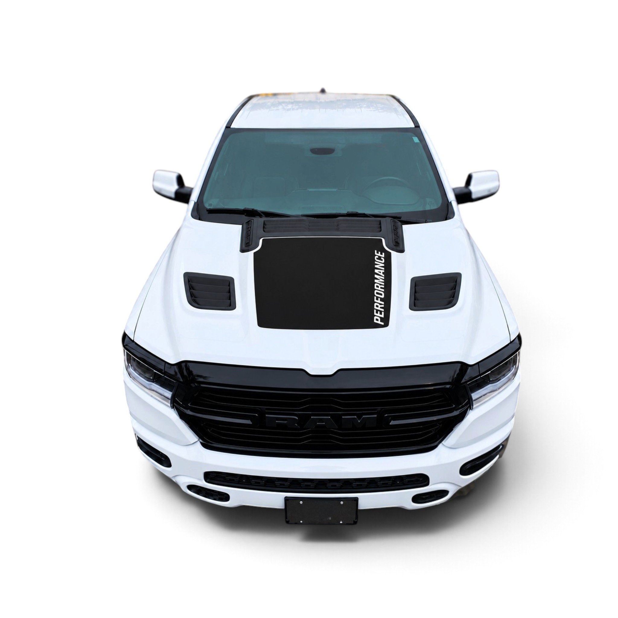 2019-2027 Fits Ram 1500 Stickers Sport Hood Jolt Decal : Auto Vinyl Stripes And Graphics