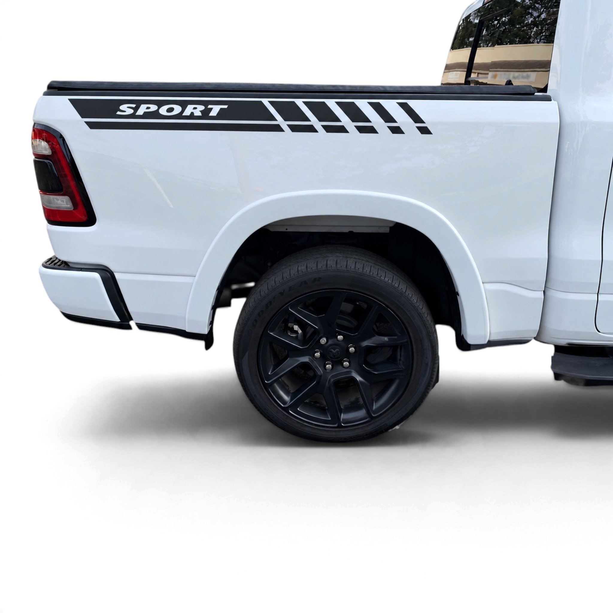 Fits Ram 1500 Side Bed Rail Graphics : Auto Vinyl Stripes Decals And Stickers Years 2000-2027