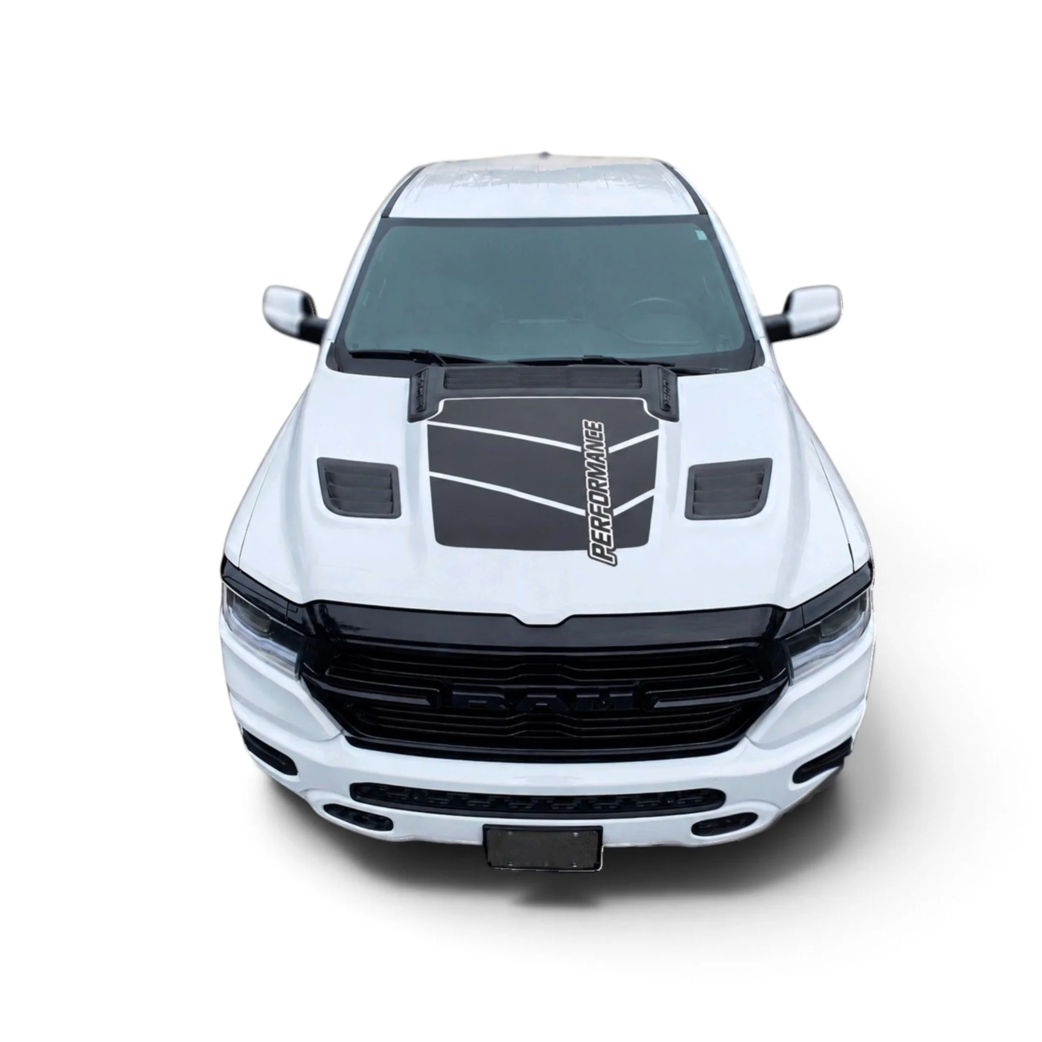 2019-2027 Fits Ram 1500 Hood Sport 4X4 Decals : Auto Vinyl Graphics Stripes And Stickers