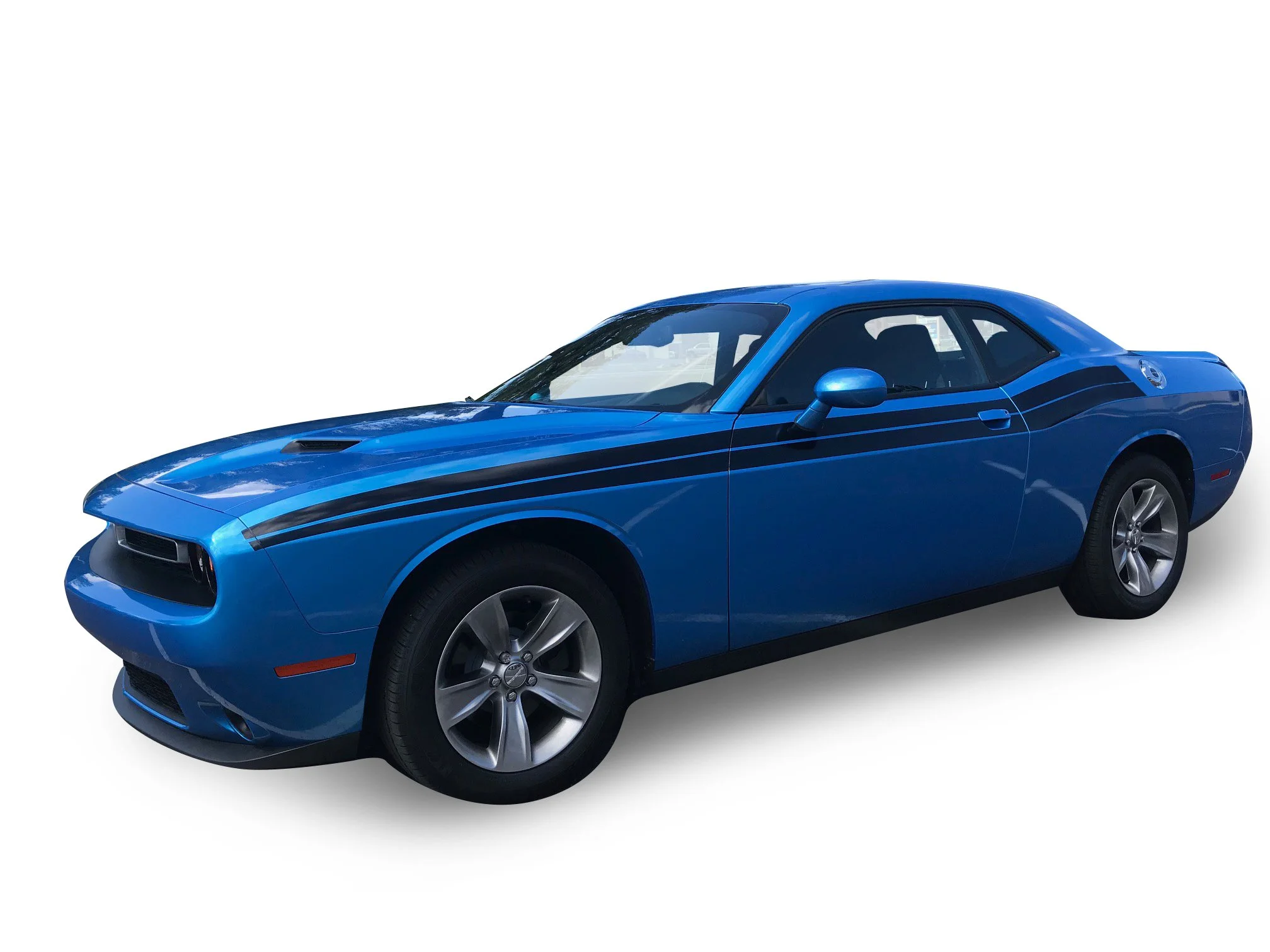Fits Dodge Challenger Side RT Beast Stripes: Auto Vinyl Graphics Decals and Stickers Years 2011-2023