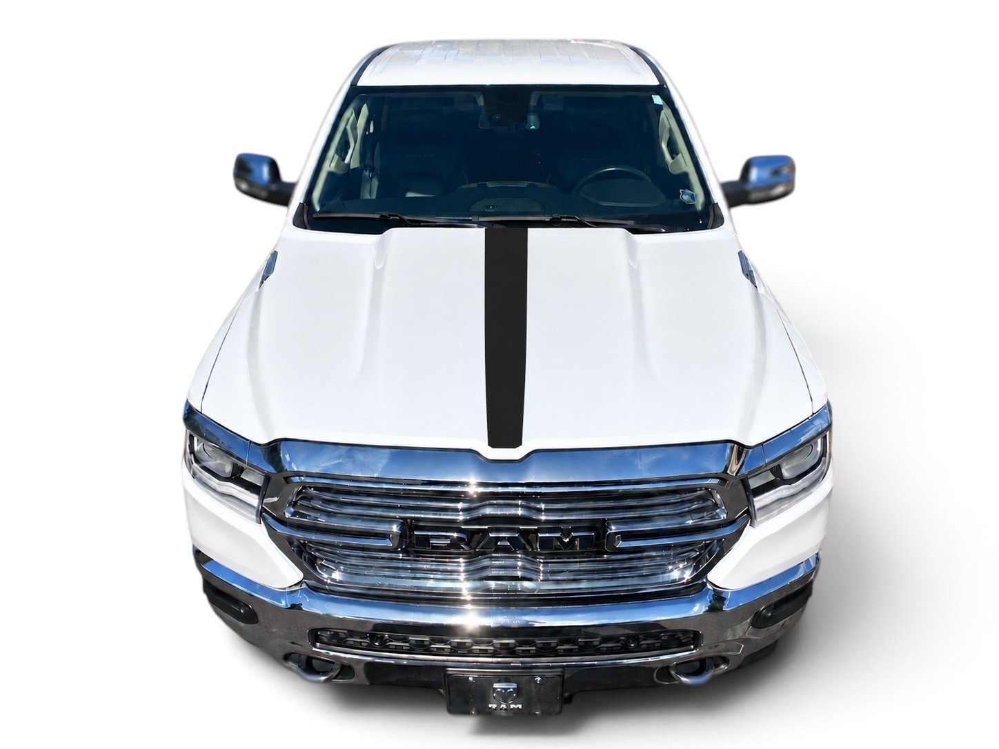 Fits Ram 1500 Base Hood Beam Decal : Auto Graphics Vinyl Stripes And Stickers Years 2019-2027