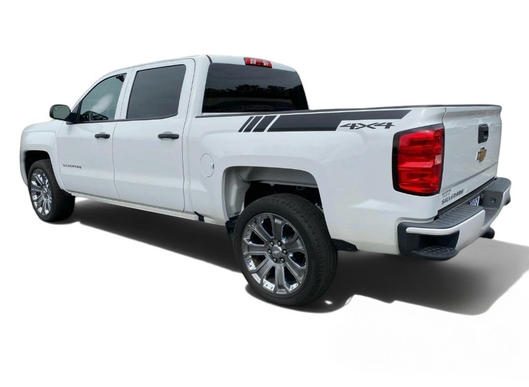 Fits Chevy Silverado 2500/3500 Side Gladiator Stripes: Auto Vinyl Graphics Decals And Stickers Fits Years 2001-2027