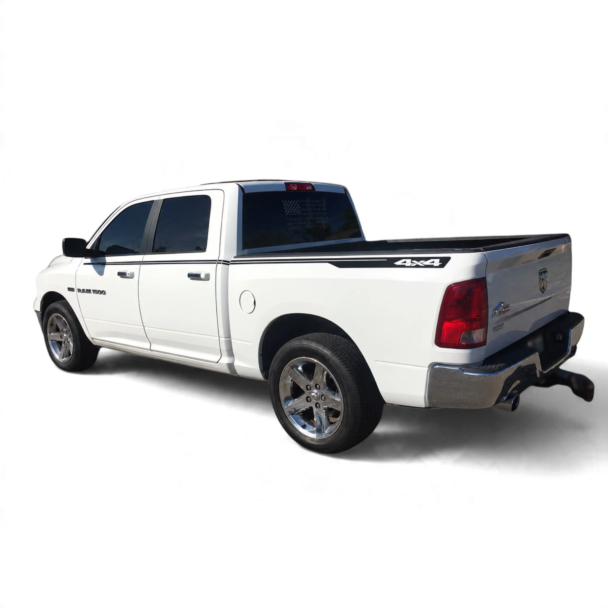 Years 2009-2018 Fits Ram 1500 Side Vapor Stickers : Auto Vinyl Stripes Graphics And Decals