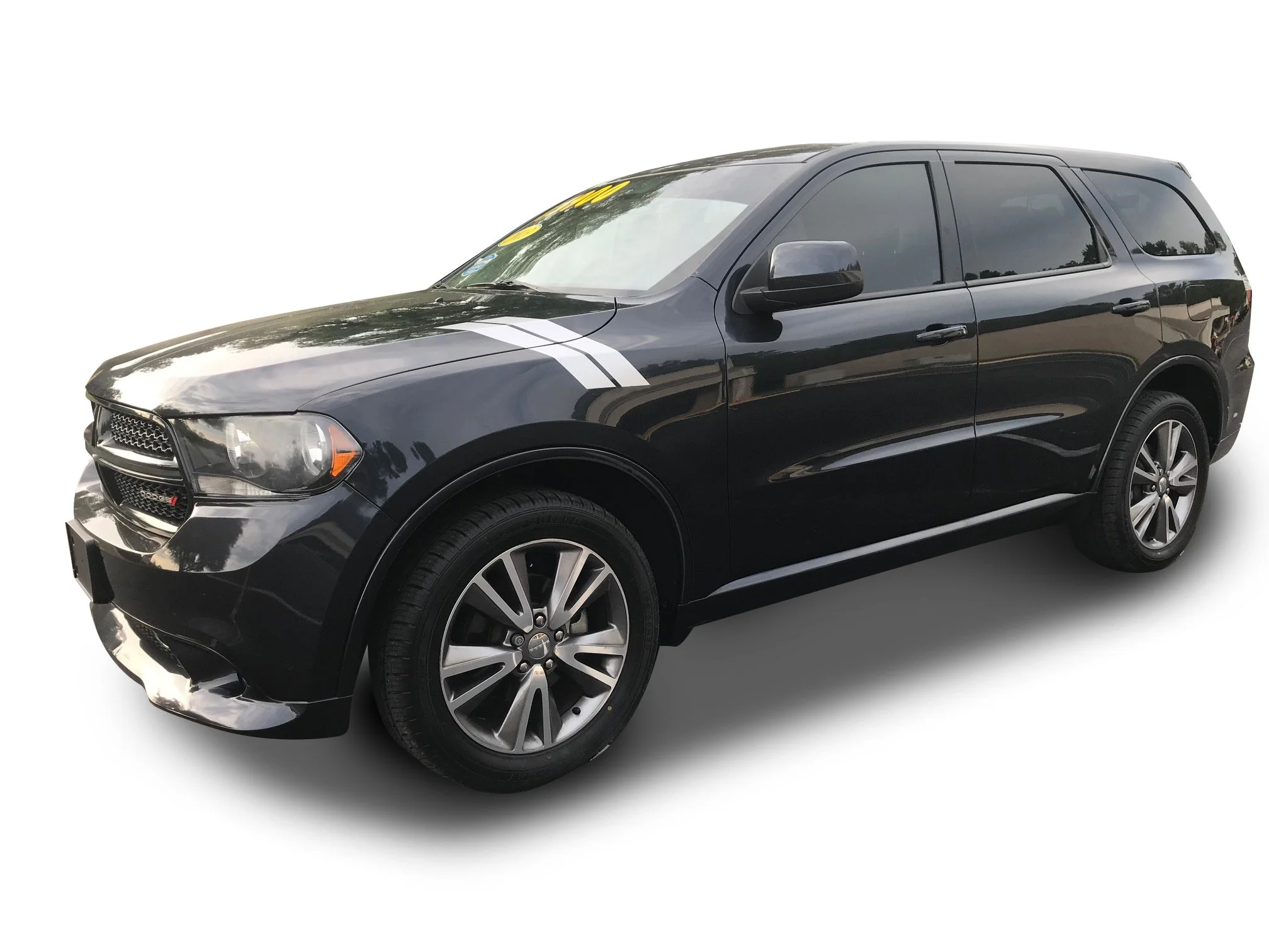 Fits Dodge Durango Hash Mark Double Bar Stripes:  Auto Vinyl Graphics Decals And Stickers Years 2011-2027