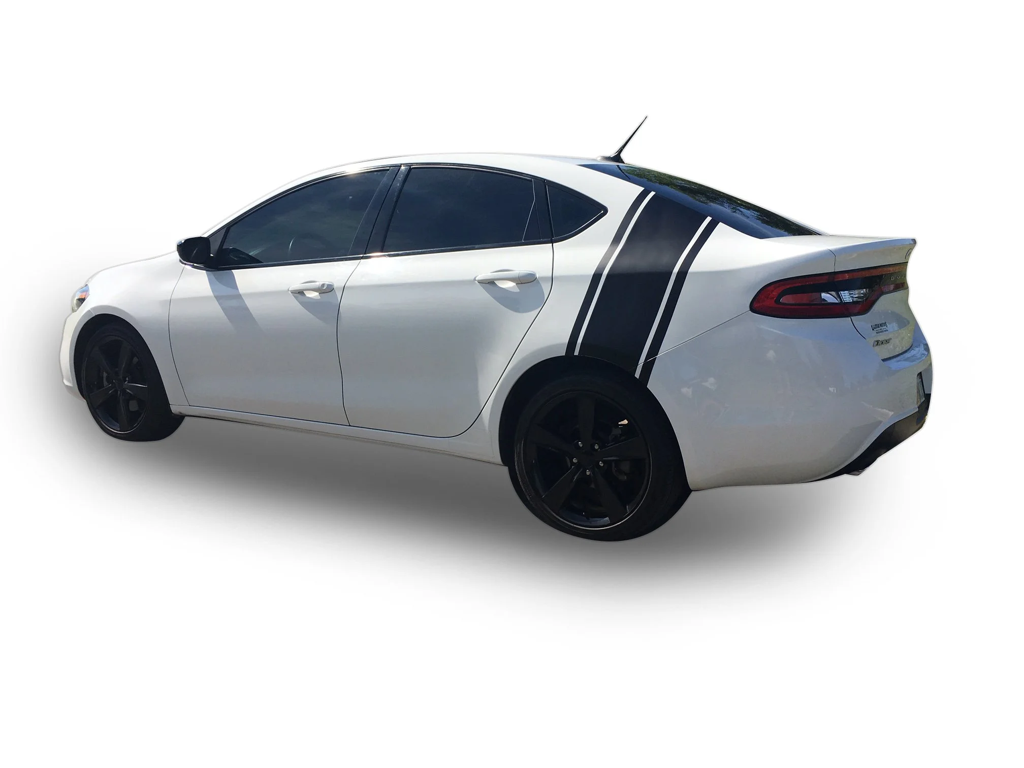Fits Dodge Dart Side Pillar Stripes: Auto Vinyl  Graphics Decals And Stickers Years 2013-2016