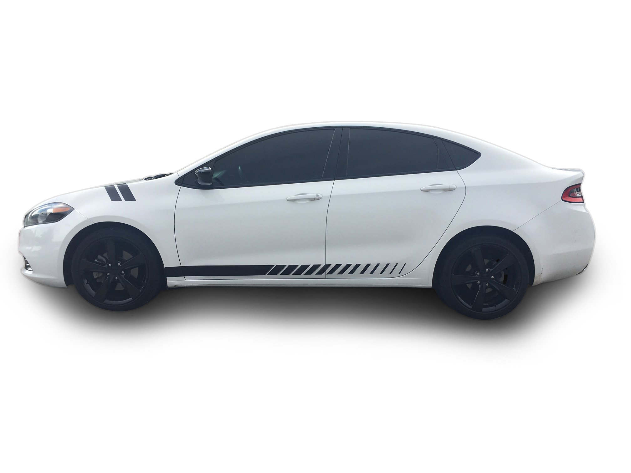 Fits Dodge Dart Side Speed Stripes: Auto Vinyl Graphics Decals And Stickers Years 2013-2016