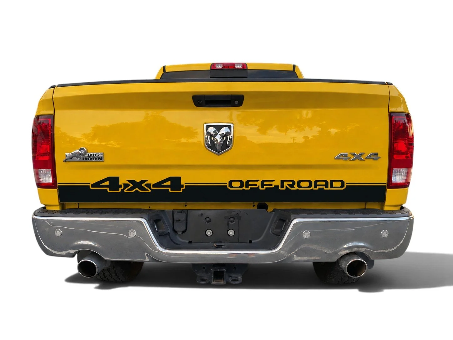 Fits Dodge Ram 2500/3500 Boss Tailgate Stripes: Auto Vinyl Graphics Decals And Stickers Years 2011-2027