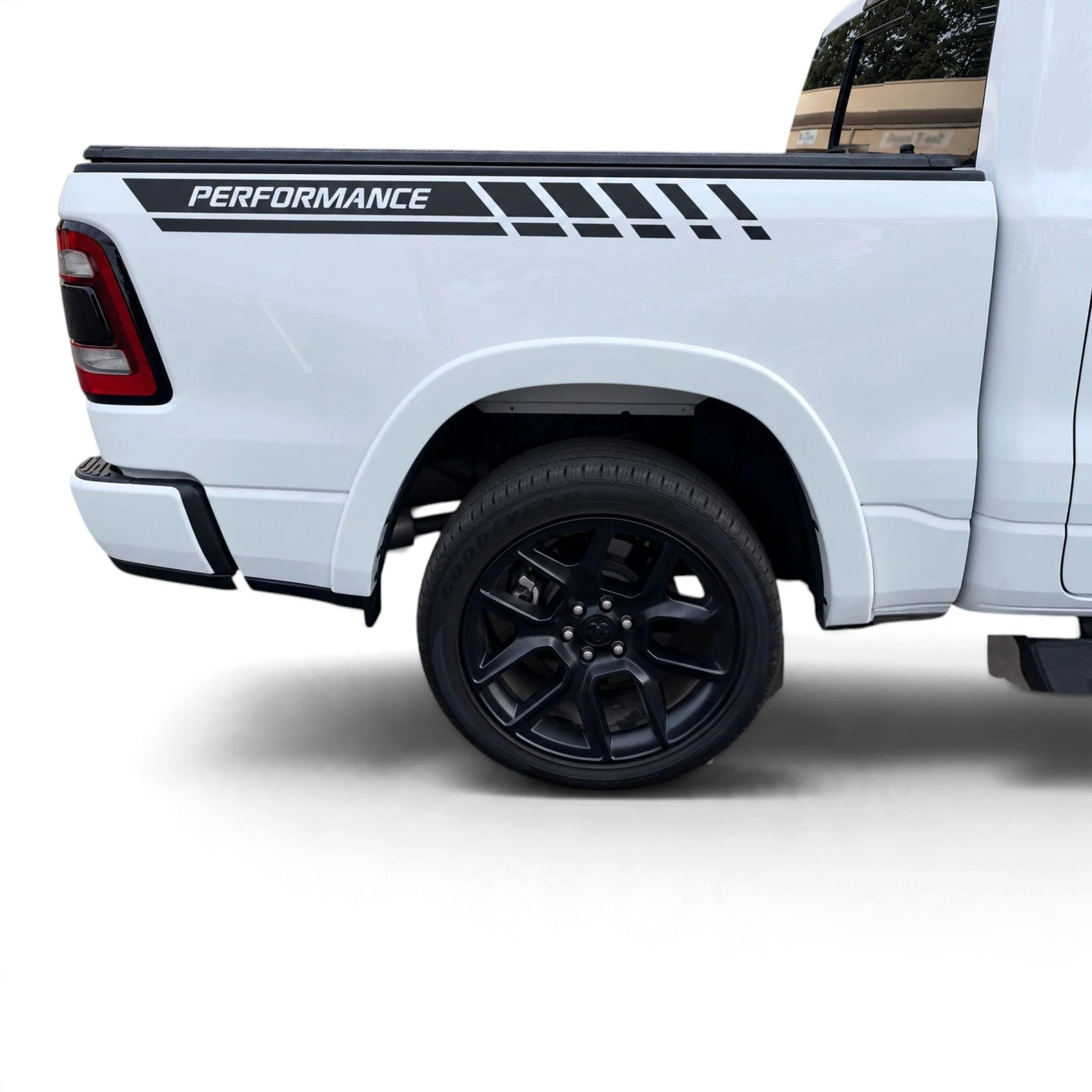 Fits Ram 1500 Side Bed Rail Stickers : Auto Vinyl Graphics Decals And Stripes Years 2000-2027