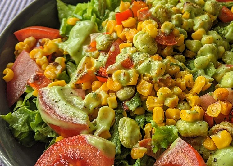 Roasted Corn & Lima Bean