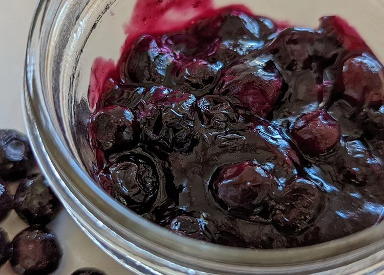 Fruit Compote: Blueberry