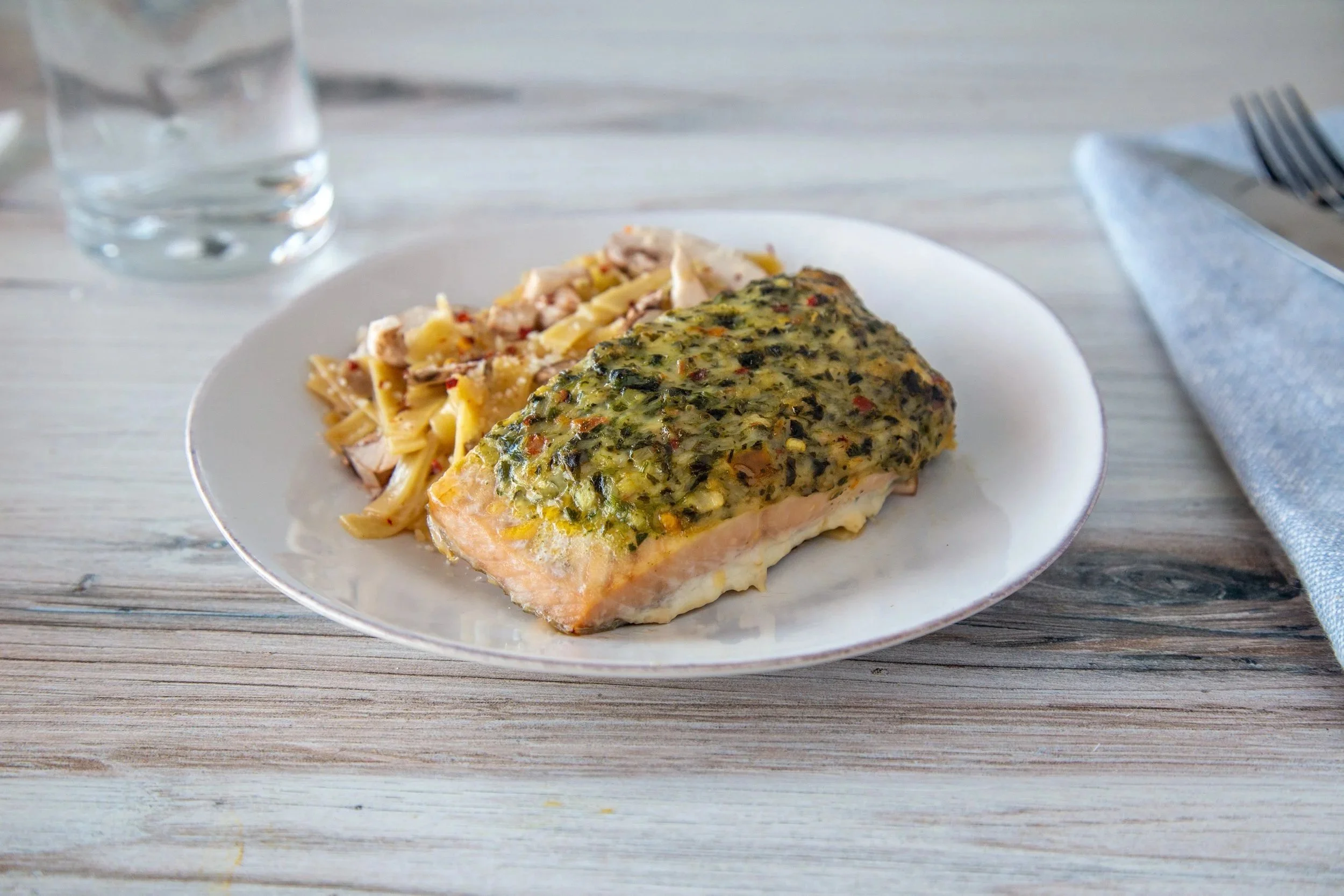 Orcastrations Garlic Parmesan Keta Salmon