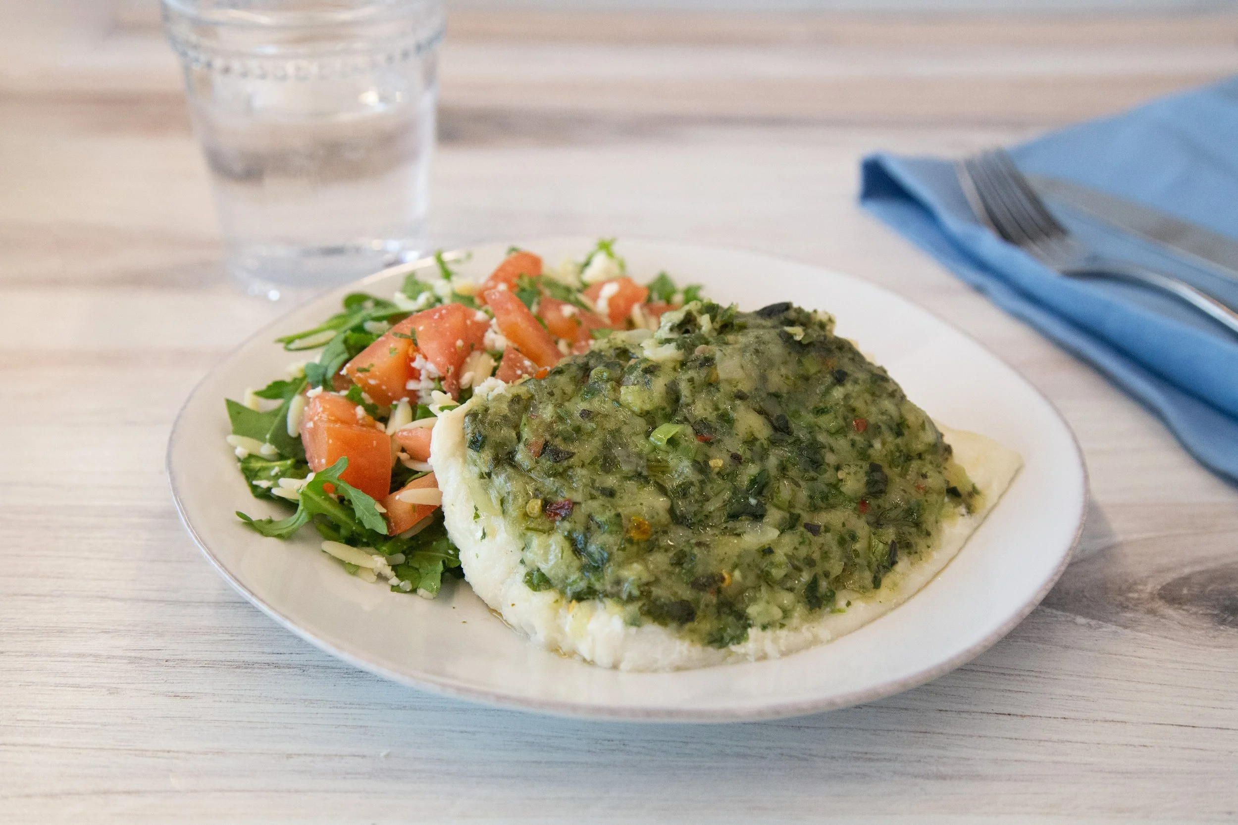 Orcastrations Garlic Parmesan Sole