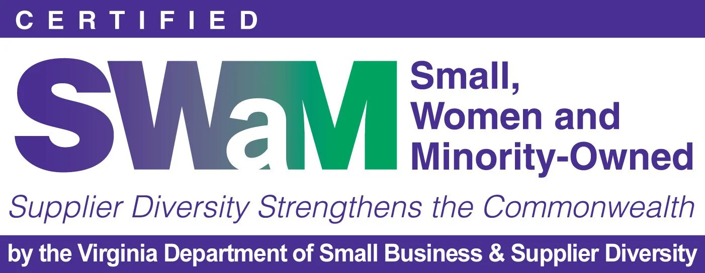 Virginia Department of Small Business and Supplier Diversity certificate for small, women, and minority-owned businesses.